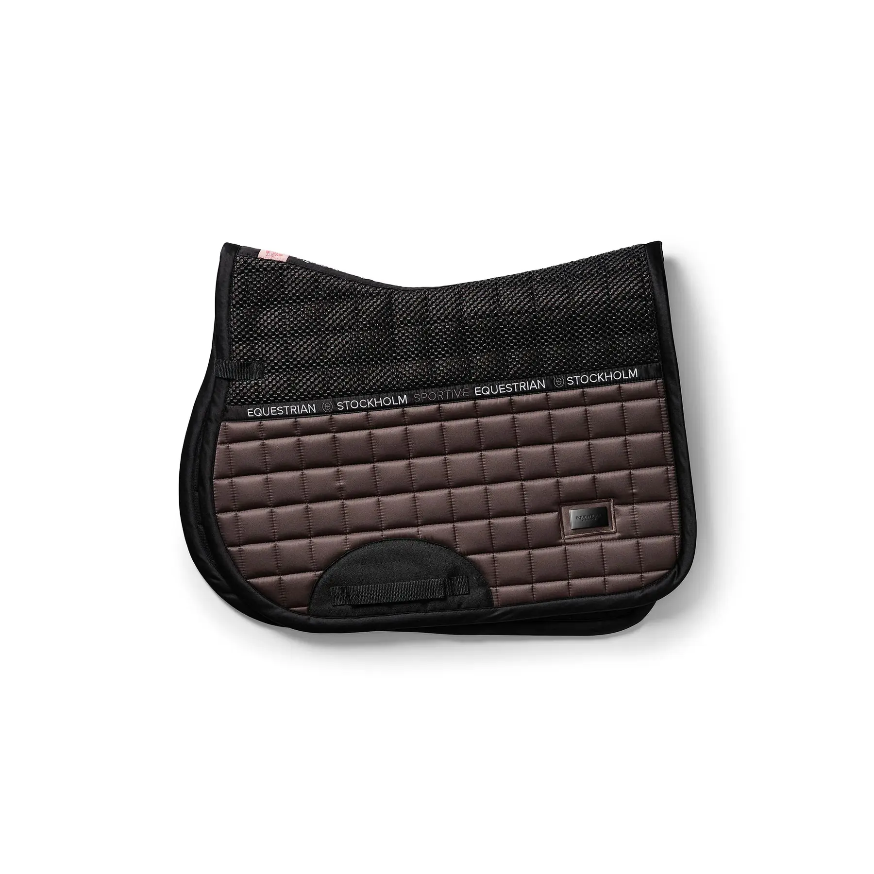 Equestrian Stockholm Marron Jumping Saddle Pad