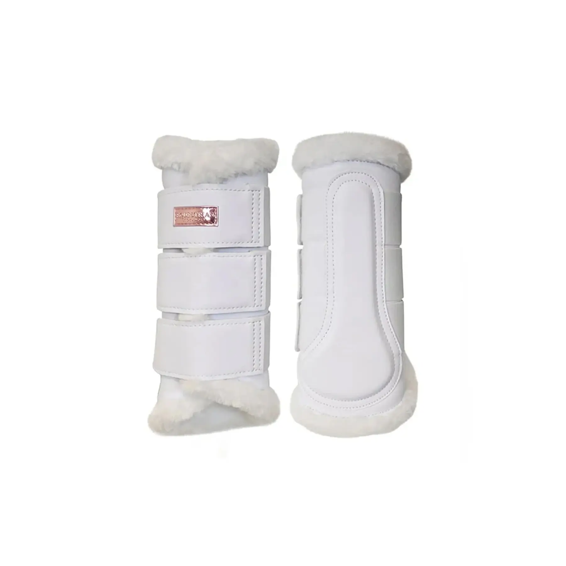 Equestrian Stockholm Blanc Closed Horse Gaiters