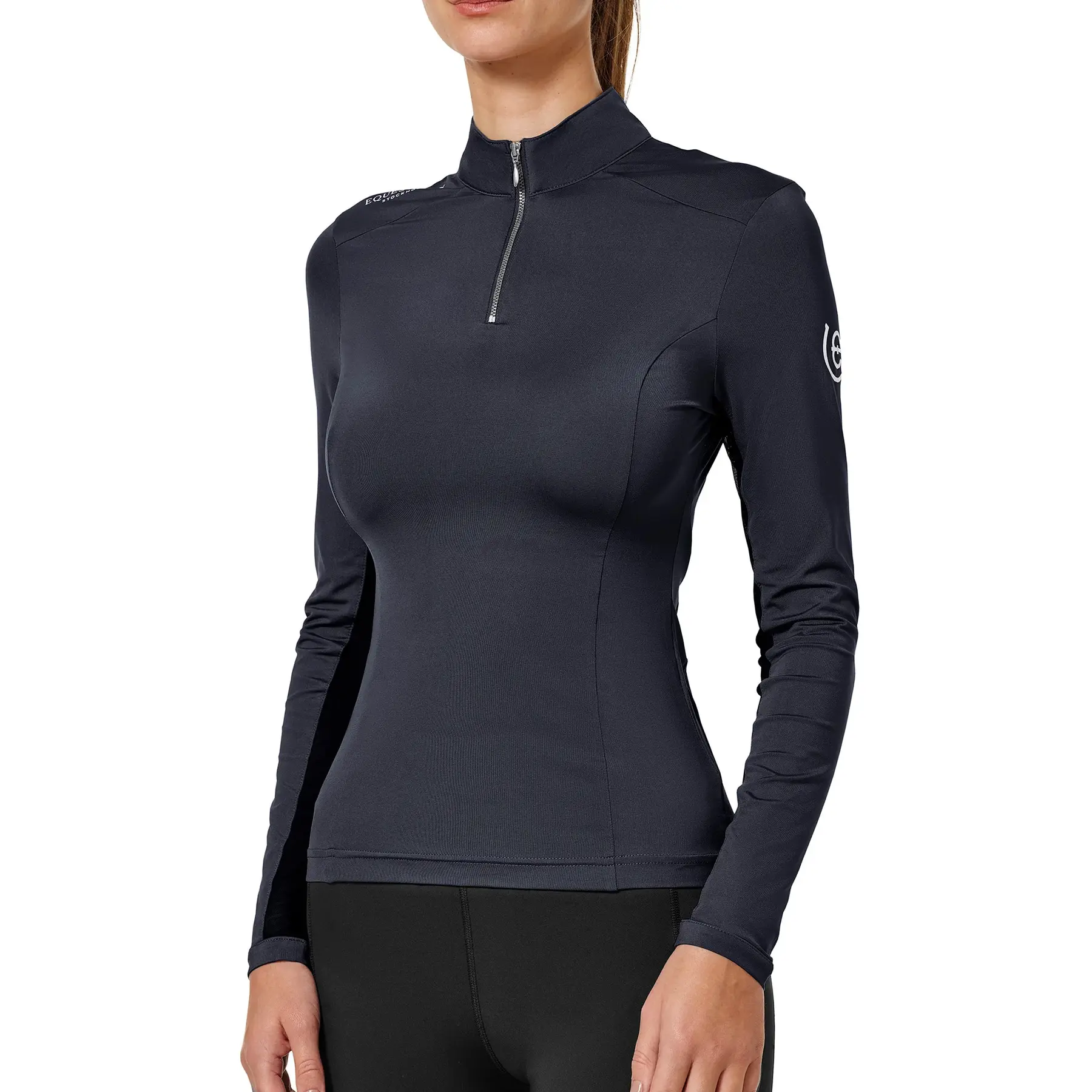 Equestrian Stockholm Bleu Riding Jersey Air Breeze