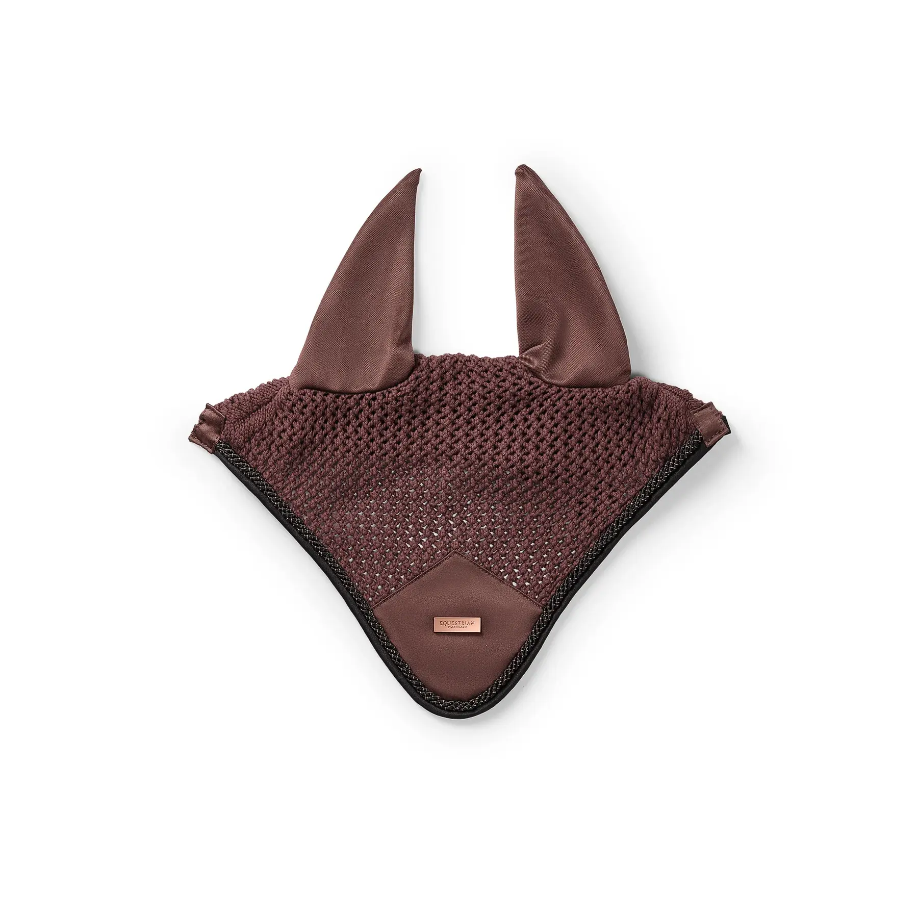 Equestrian Stockholm Marron Short Bonnet For Horses