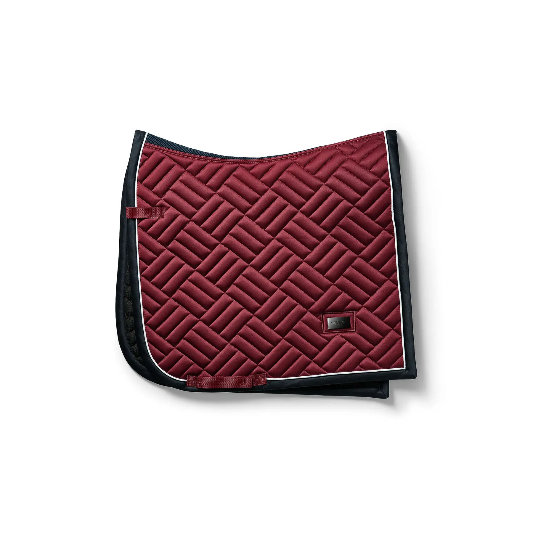 Equestrian Stockholm Rouge Dressage Saddle Pad For Horses Modern