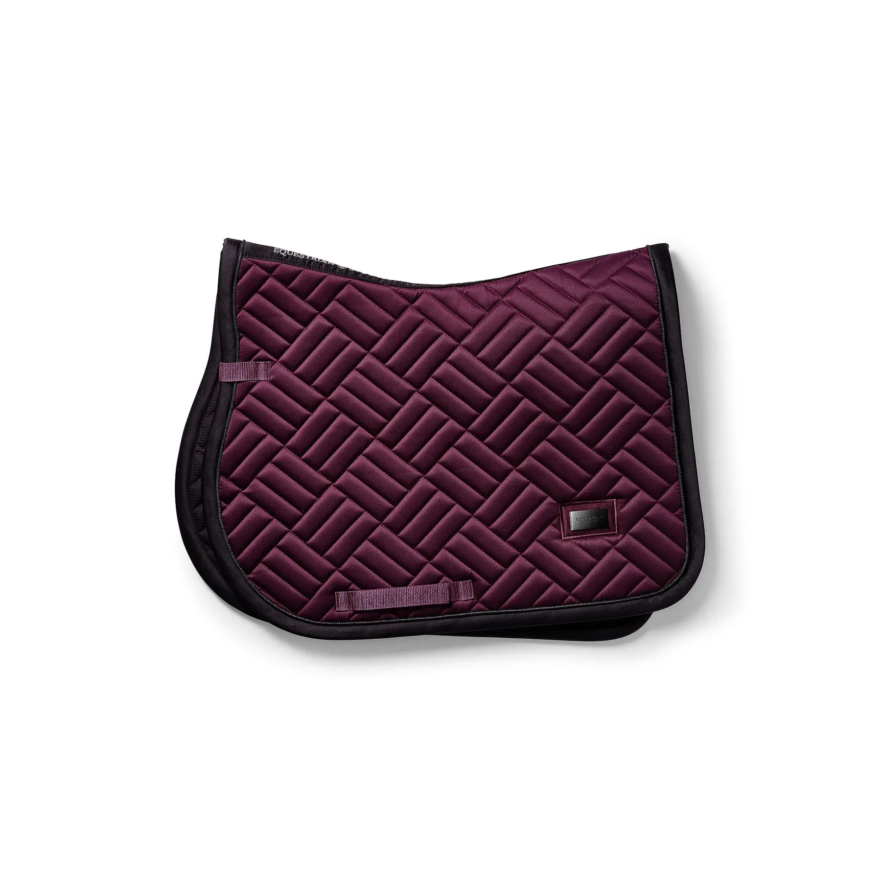 Equestrian Stockholm Violet Jumping Saddle Pad Modern