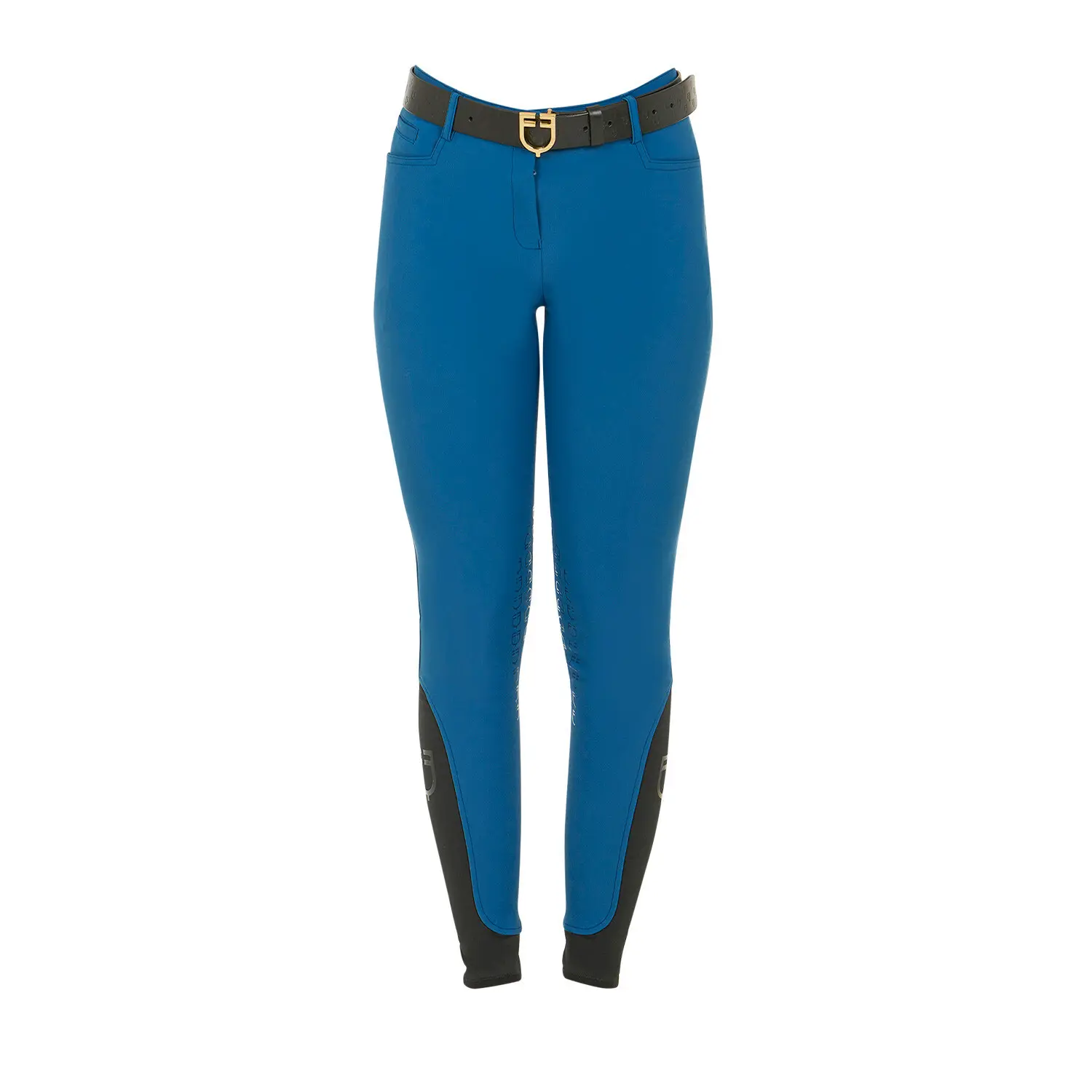 Pantalon équitation mid grip avec logo femme Equestro