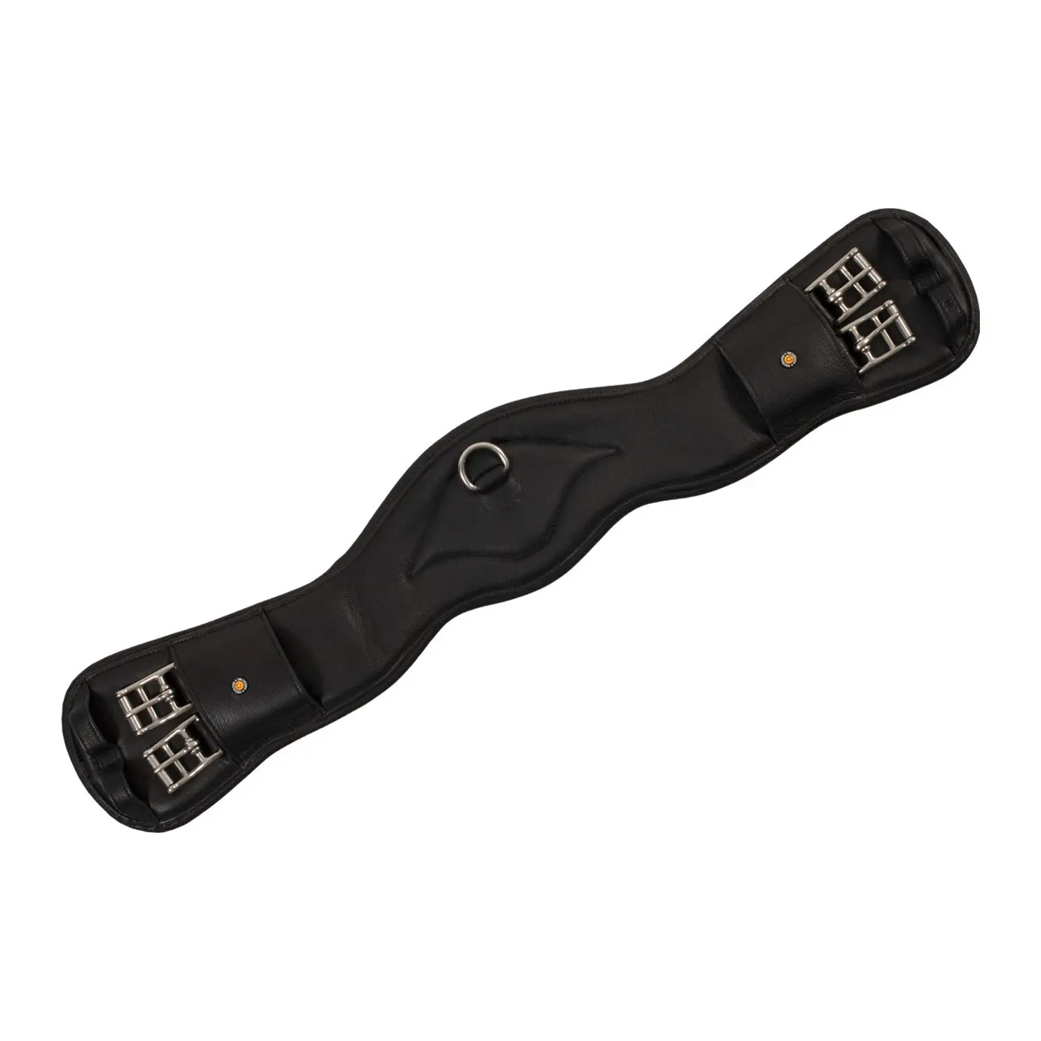 Comparer les prix de Sangle bavette d'équitation en cuir avec logo Equestro