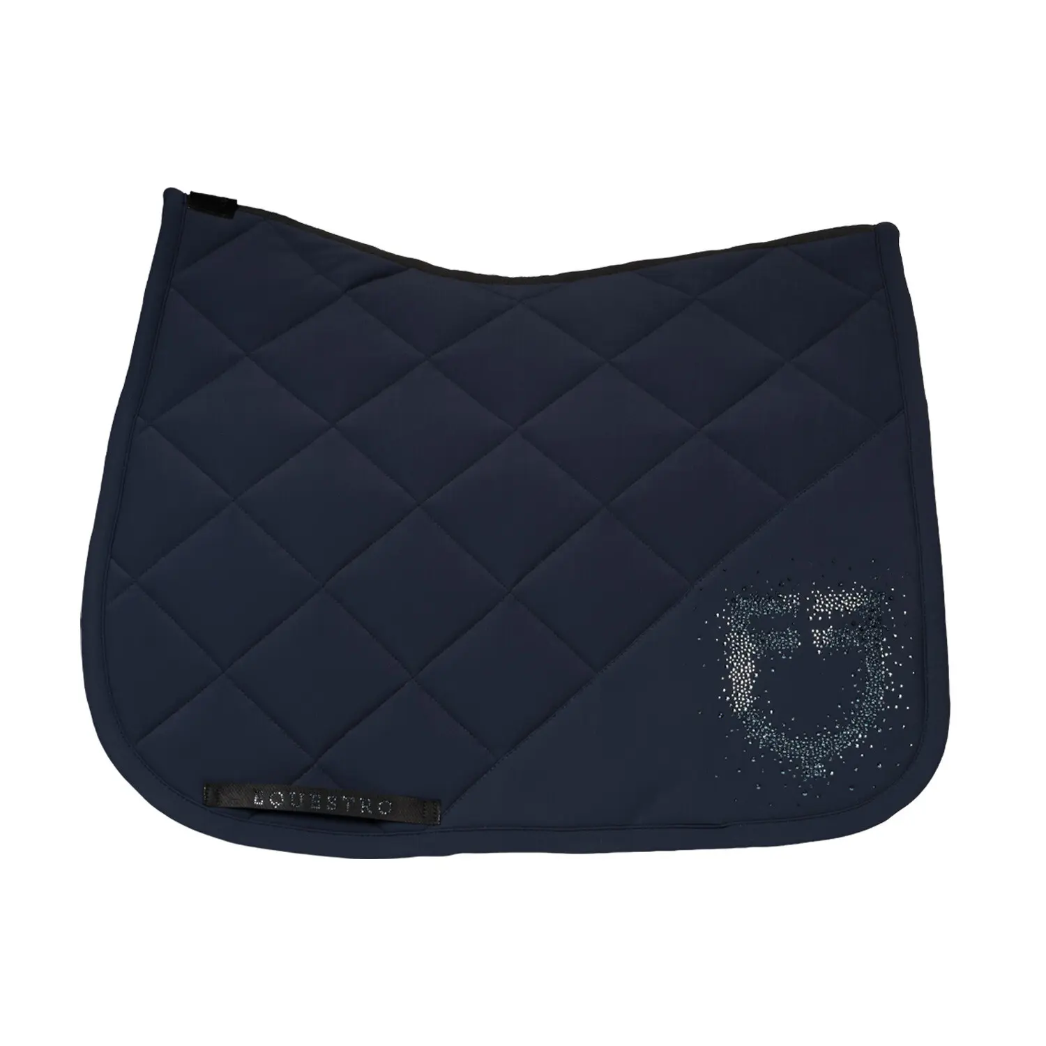 Meilleurs prix pour Tapis de dressage avec logo en strass Equestro