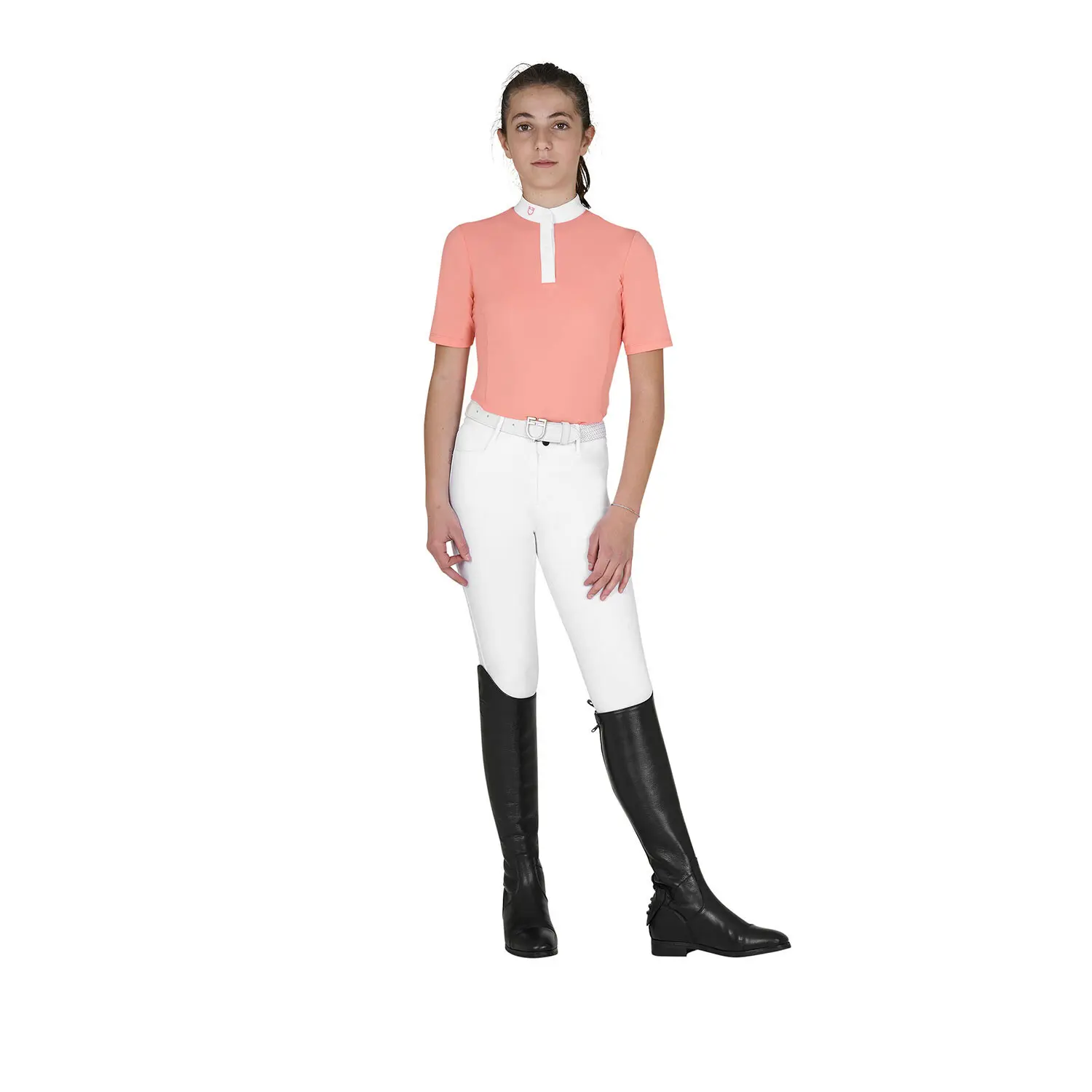 Meilleurs prix pour Polo de concours fille Equestro Basic
