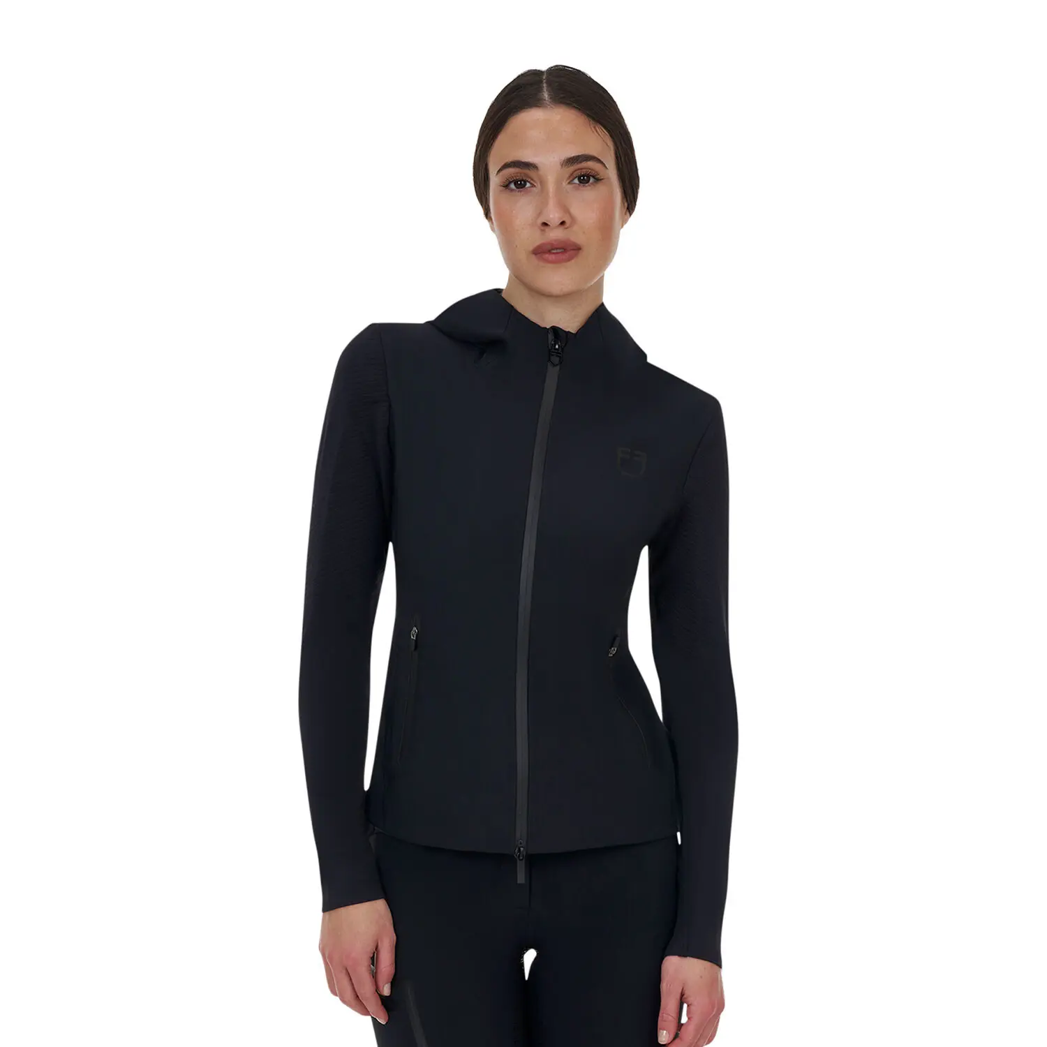 Meilleurs prix pour Sweatshirt à capuche femme Equestro Ridertechnology