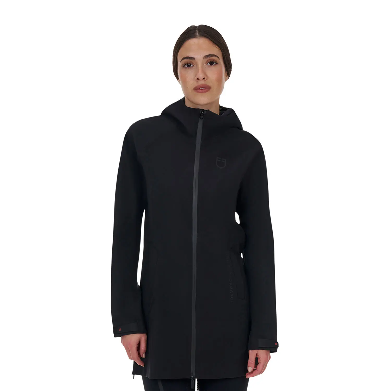 Comparer les prix de Veste imperméable équitation femme Equestro Ridertechnology