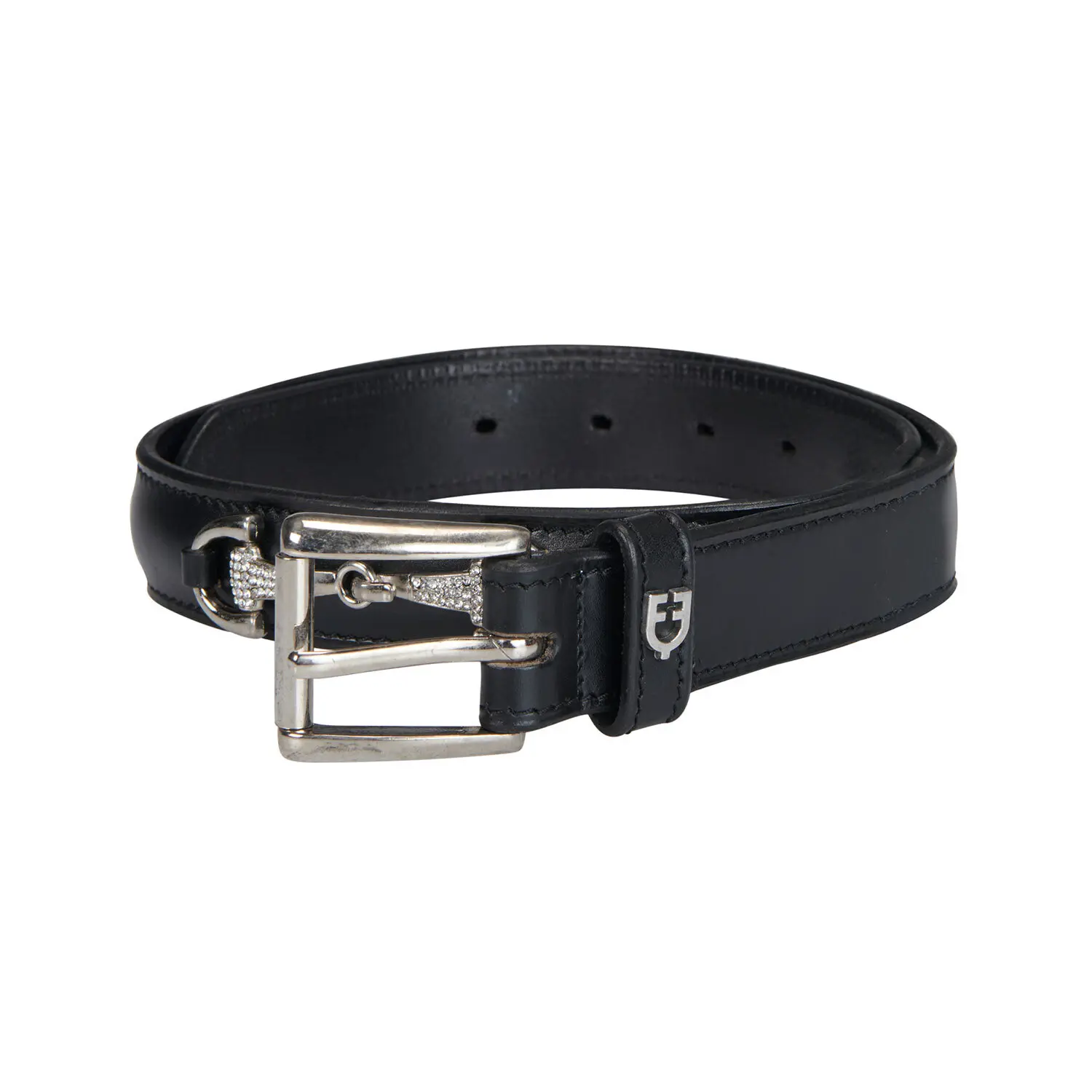 Comparer les prix de Ceinture modèle diamant anglaise cuir femme Equestro