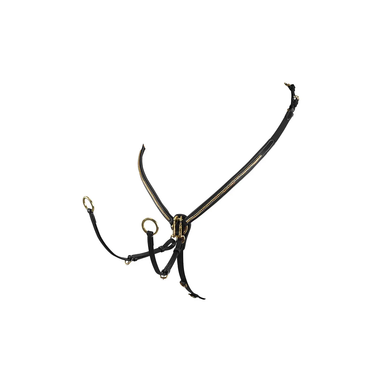 Equestro Noir Tanned Leather Hunting Collar