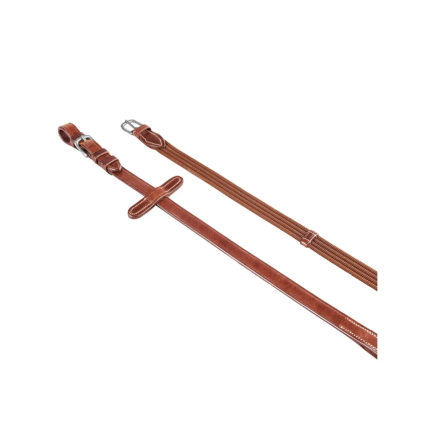 Equestro Marron Reins For Horses Julien