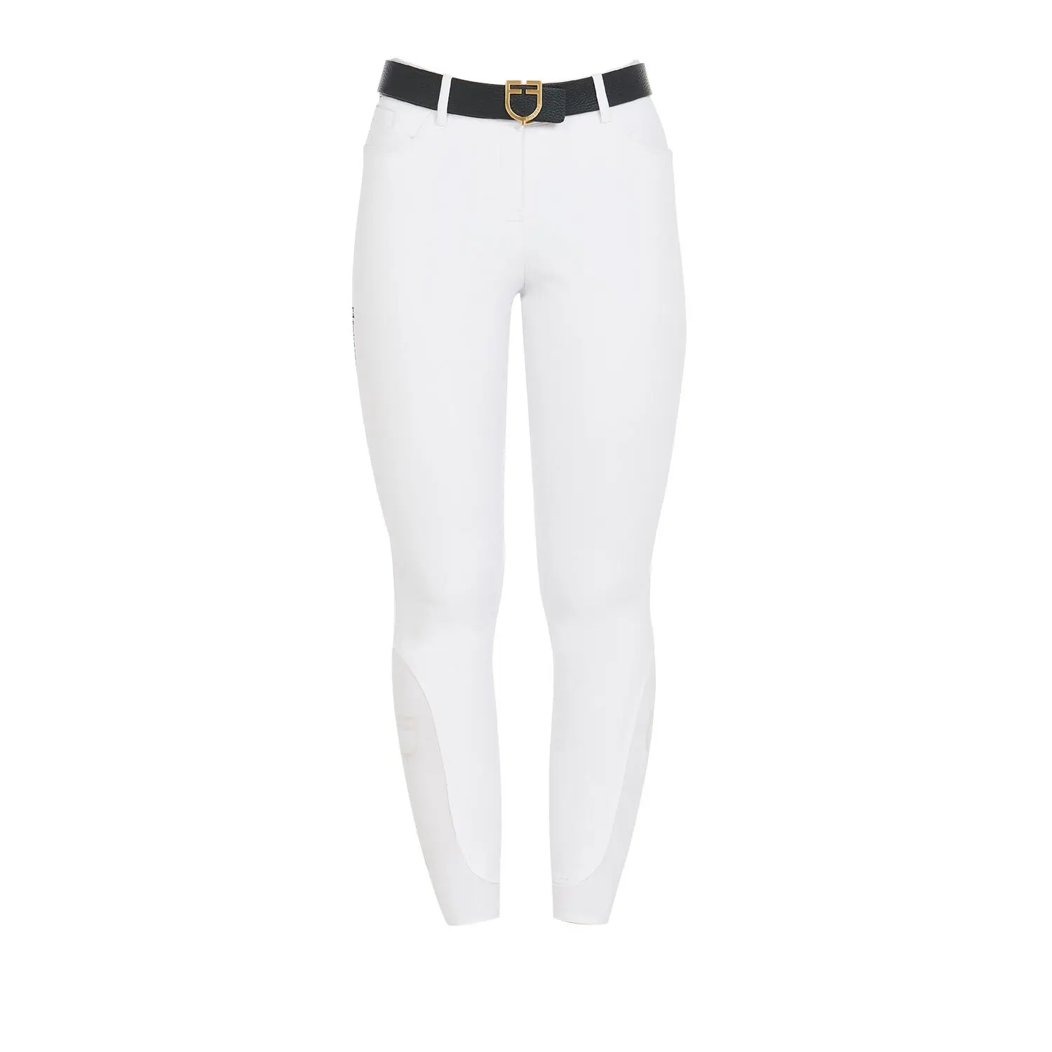 Comparer les prix de Pantalon équitation de concours mid grip femme Equestro Zenda