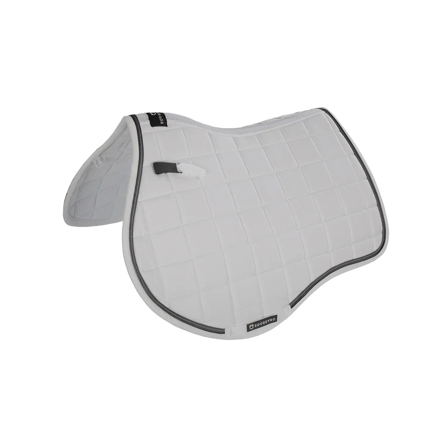 Equestro Blanc Breathable Technical Fabric Jumping Saddle Pad For Horses