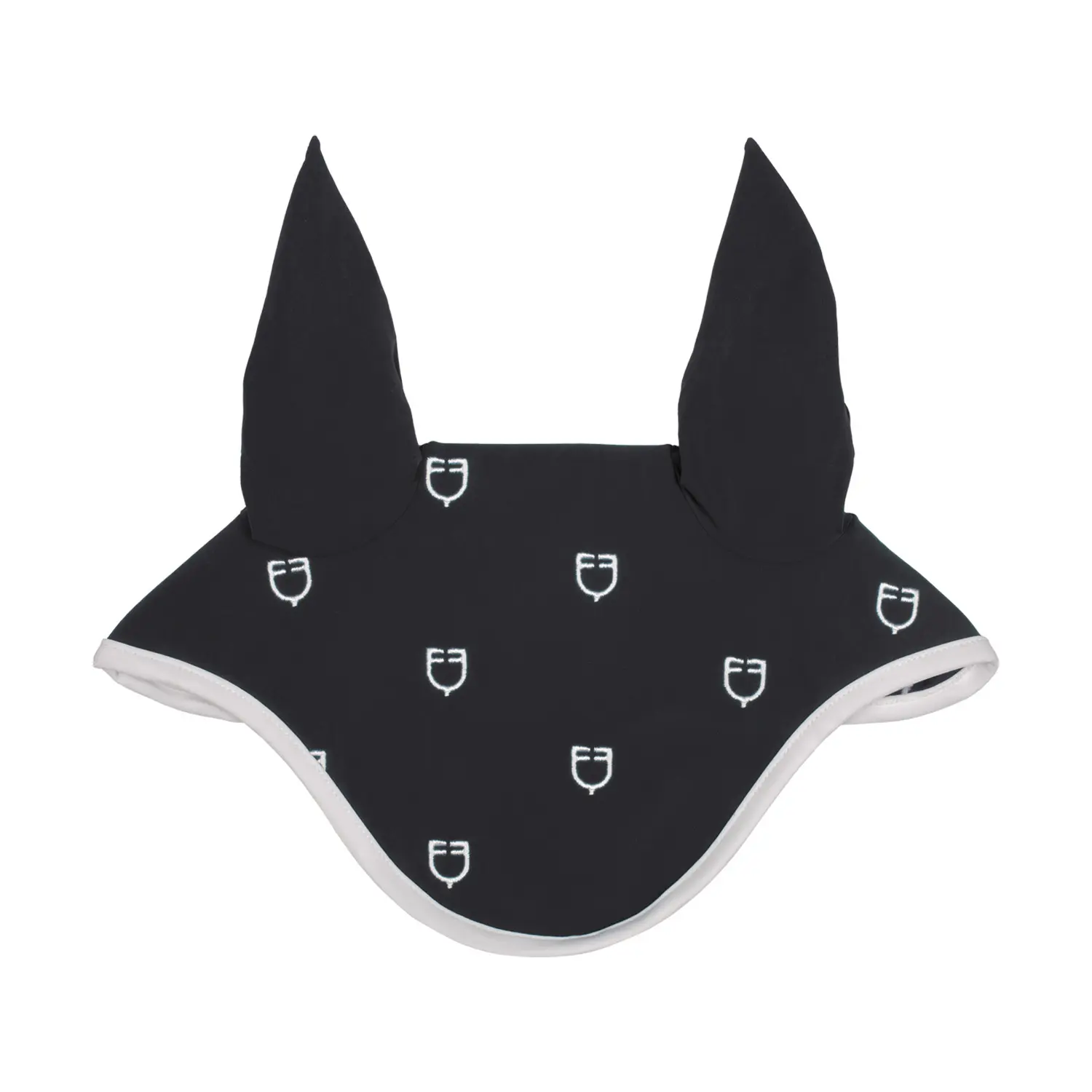 Meilleurs prix pour Bonnet anti-mouches pour cheval en technique white line édition Equestro