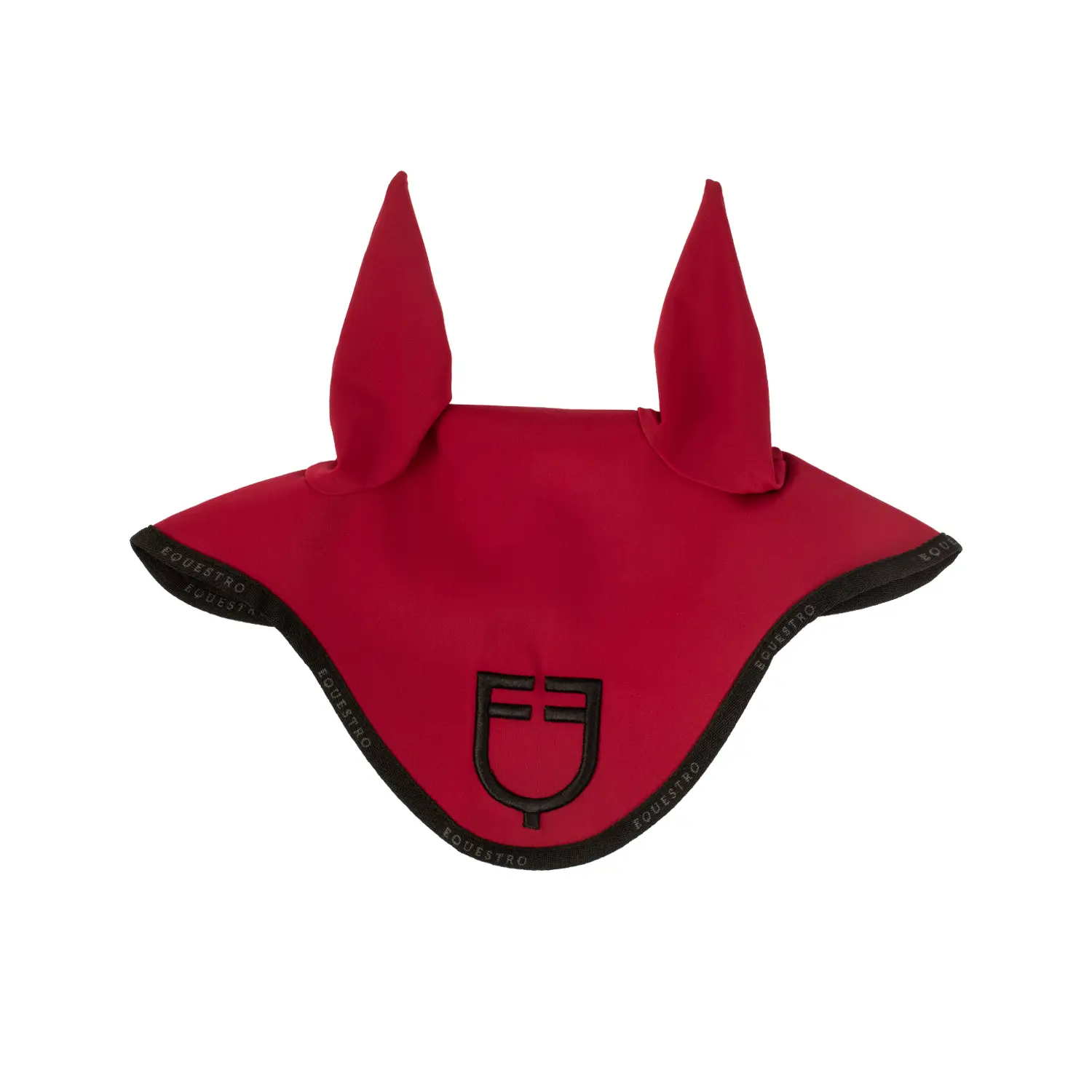 Equestro Rouge Short Technical Fabric Beanie With Logo