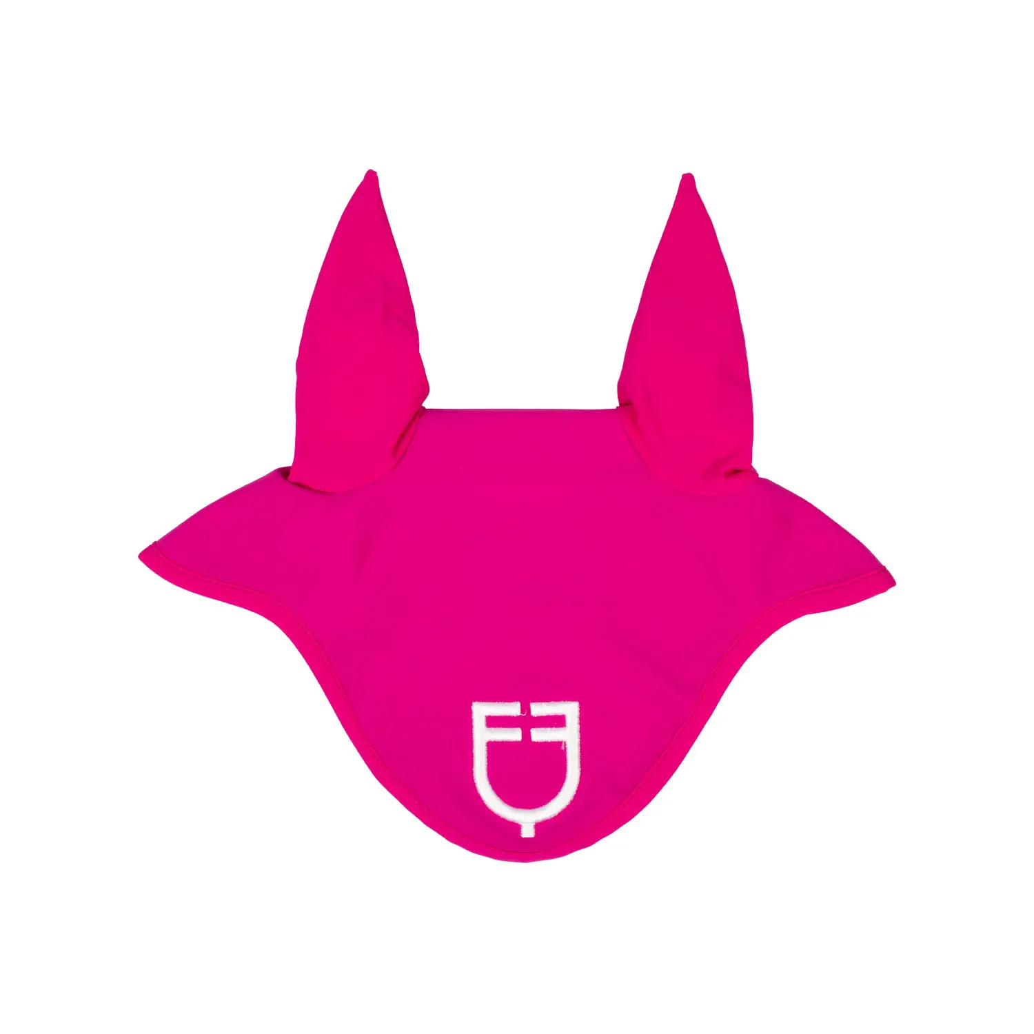 Equestro Rose Fly Mask For Horses With Logo