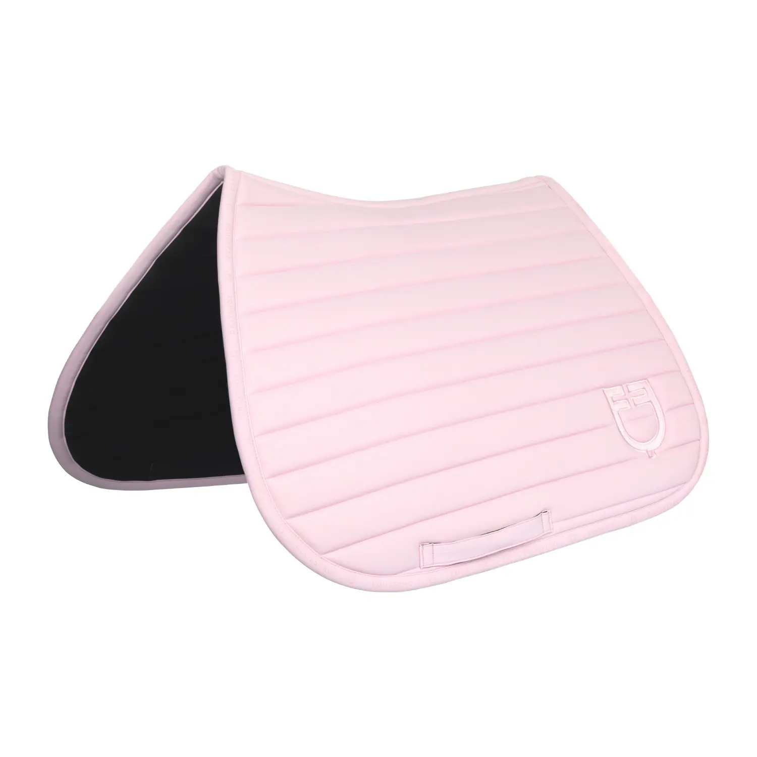 Equestro Rose Jumping Saddle Pad Silica