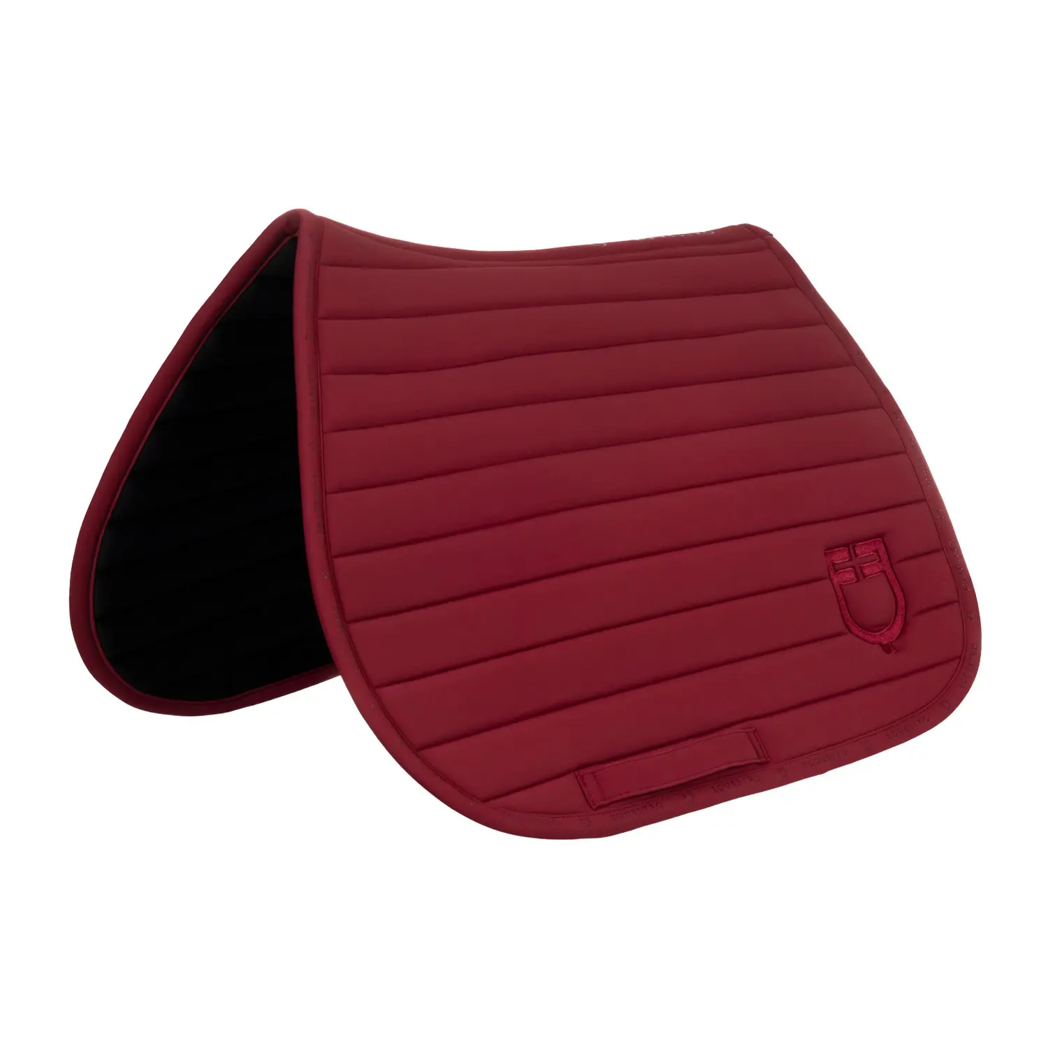 Equestro Rouge Jumping Saddle Pad Silica