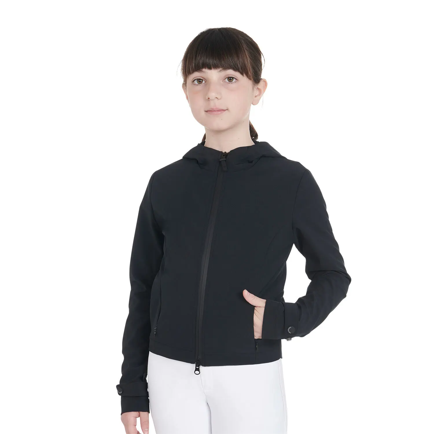 Meilleurs prix pour Veste équitation fille Equestro Softshell