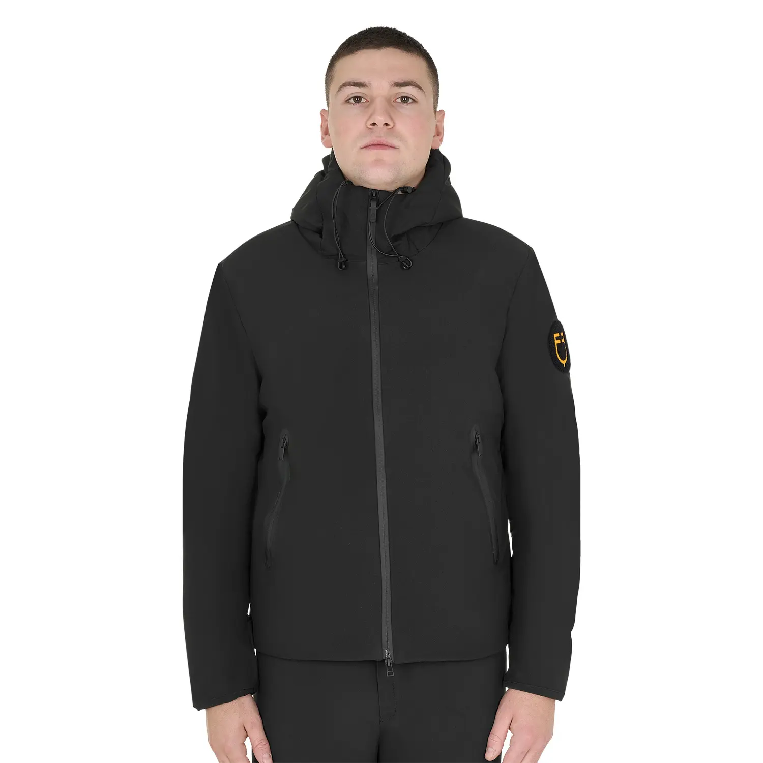 Veste équitation imperméable à capuche Equestro