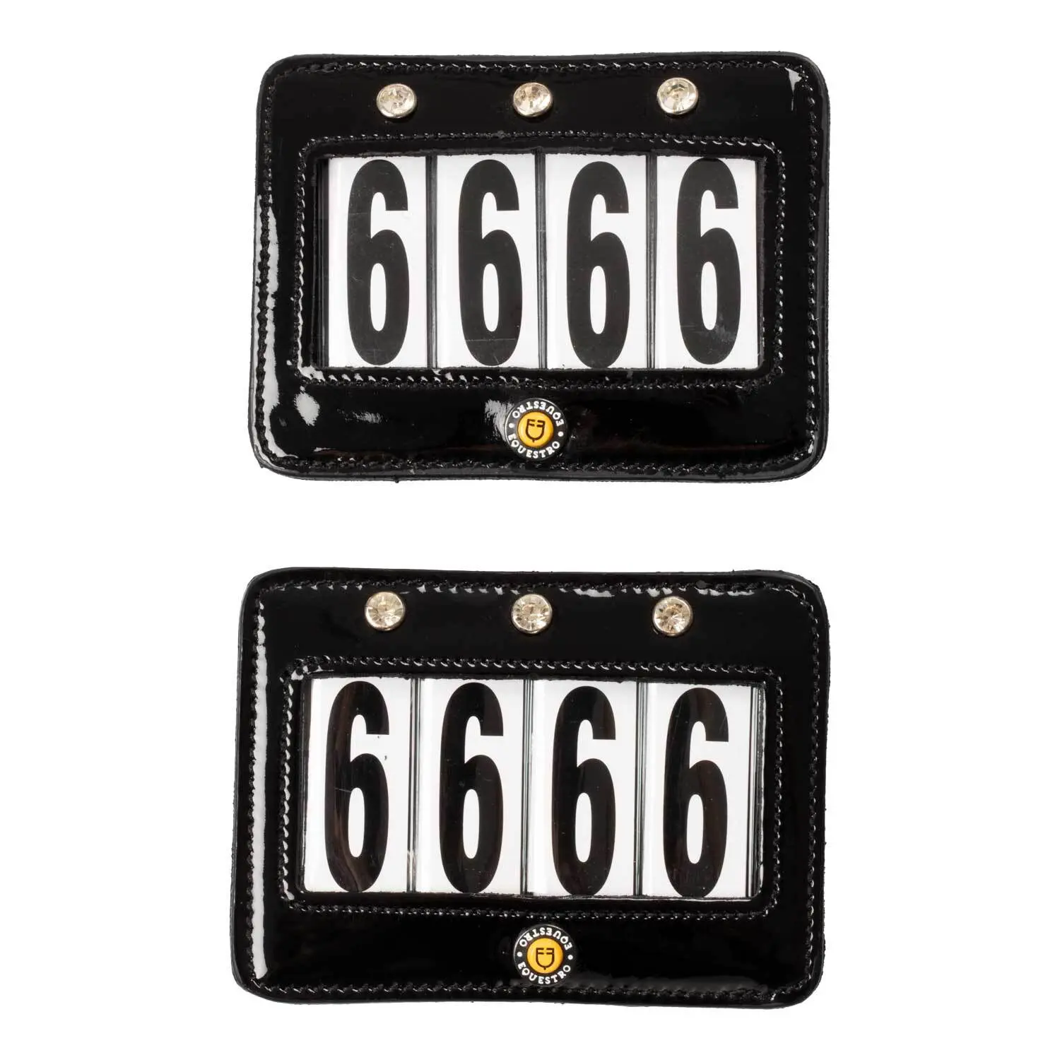 Comparer les prix de Porte-numéro équitation Equestro Crystal