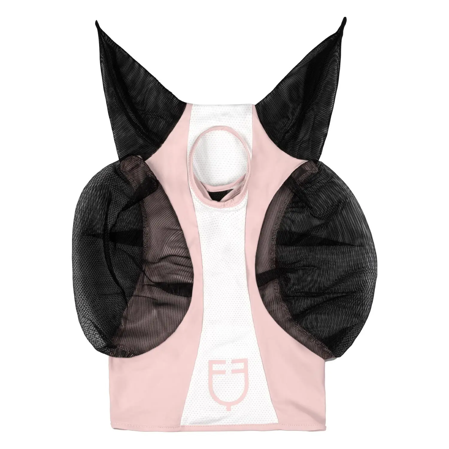 Equestro Rose Horse Fly Mesh Mask