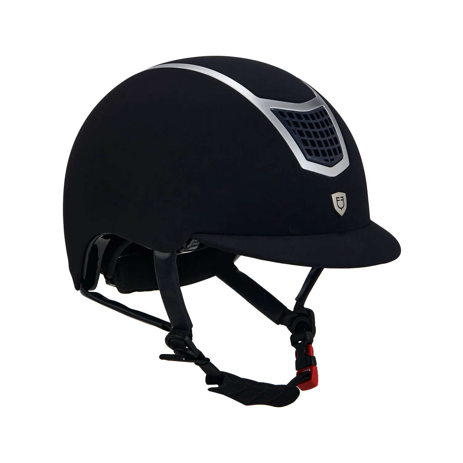 Meilleurs prix pour Casque d'équitation Equestro Eclipse Plain Velvet