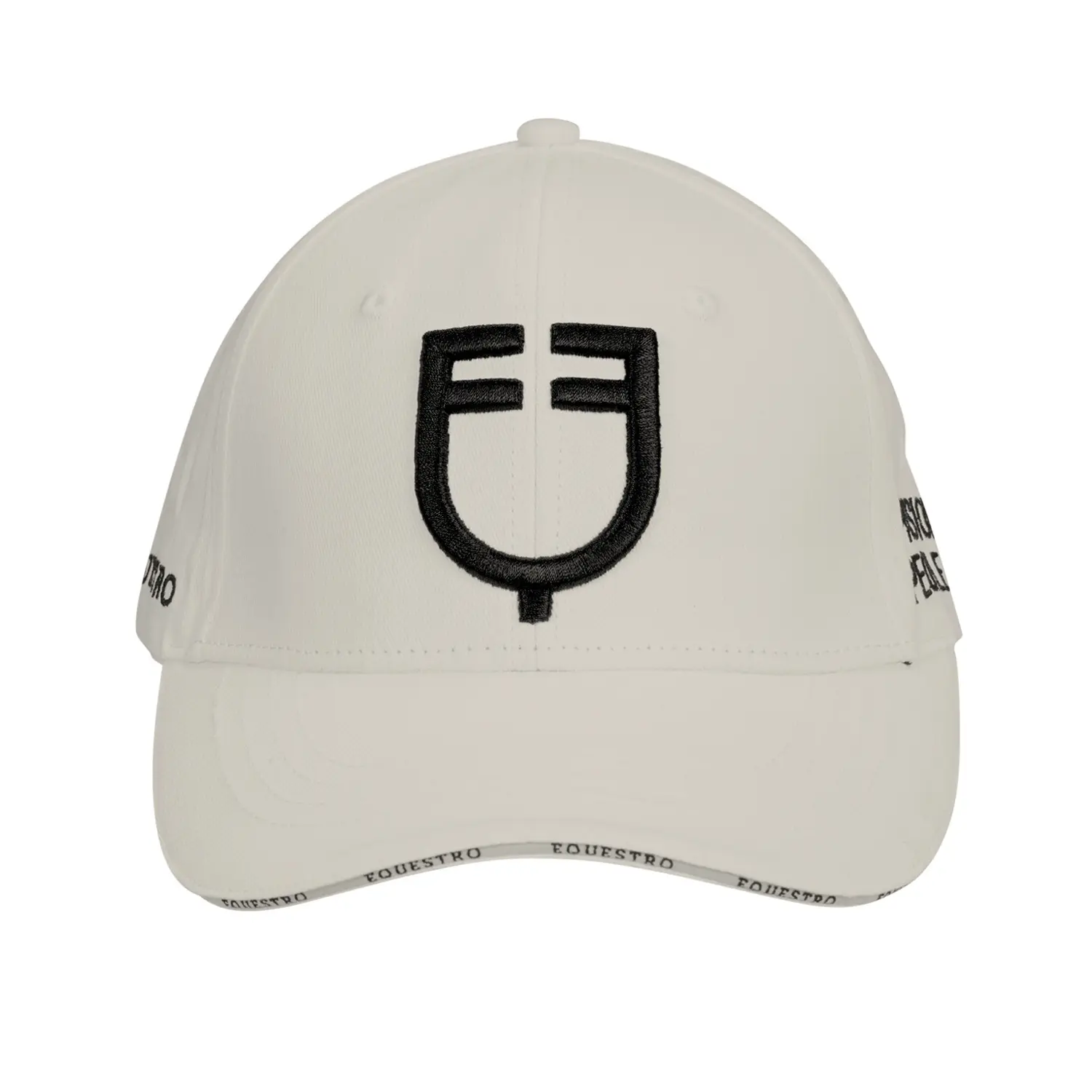 Equestro Unisex Beige Baseball Cap