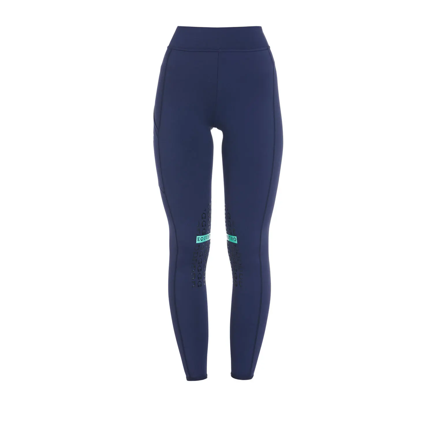 Legging équitation tissu léger full grip femme Equestro Stretch