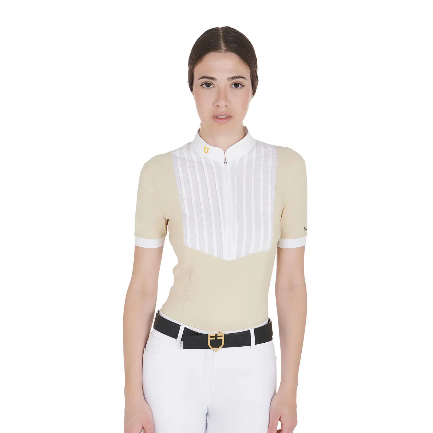 Meilleurs prix pour Polo d'équitation en coton femme Equestro