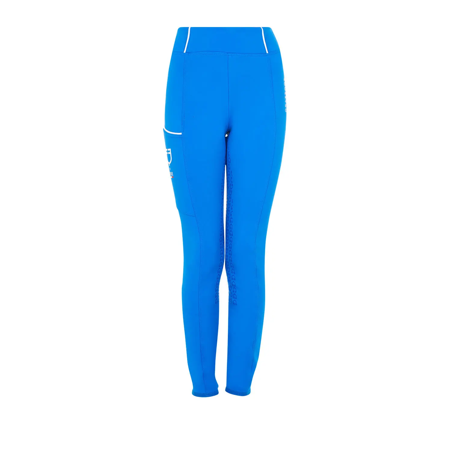 Comparer les prix de Legging équitation full grip fille Equestro X Fise
