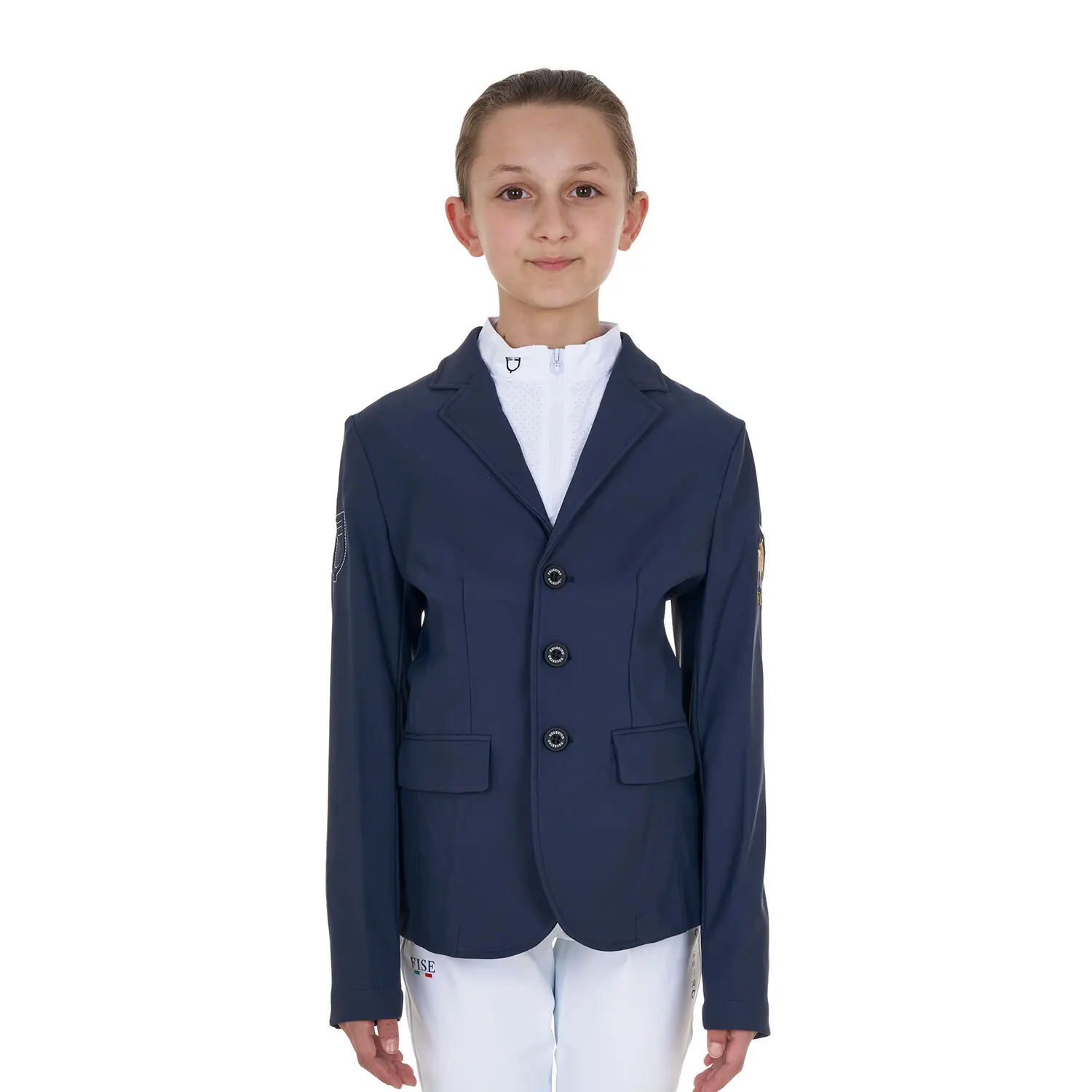 Comparer les prix de Veste de concours enfant Equestro X Fise