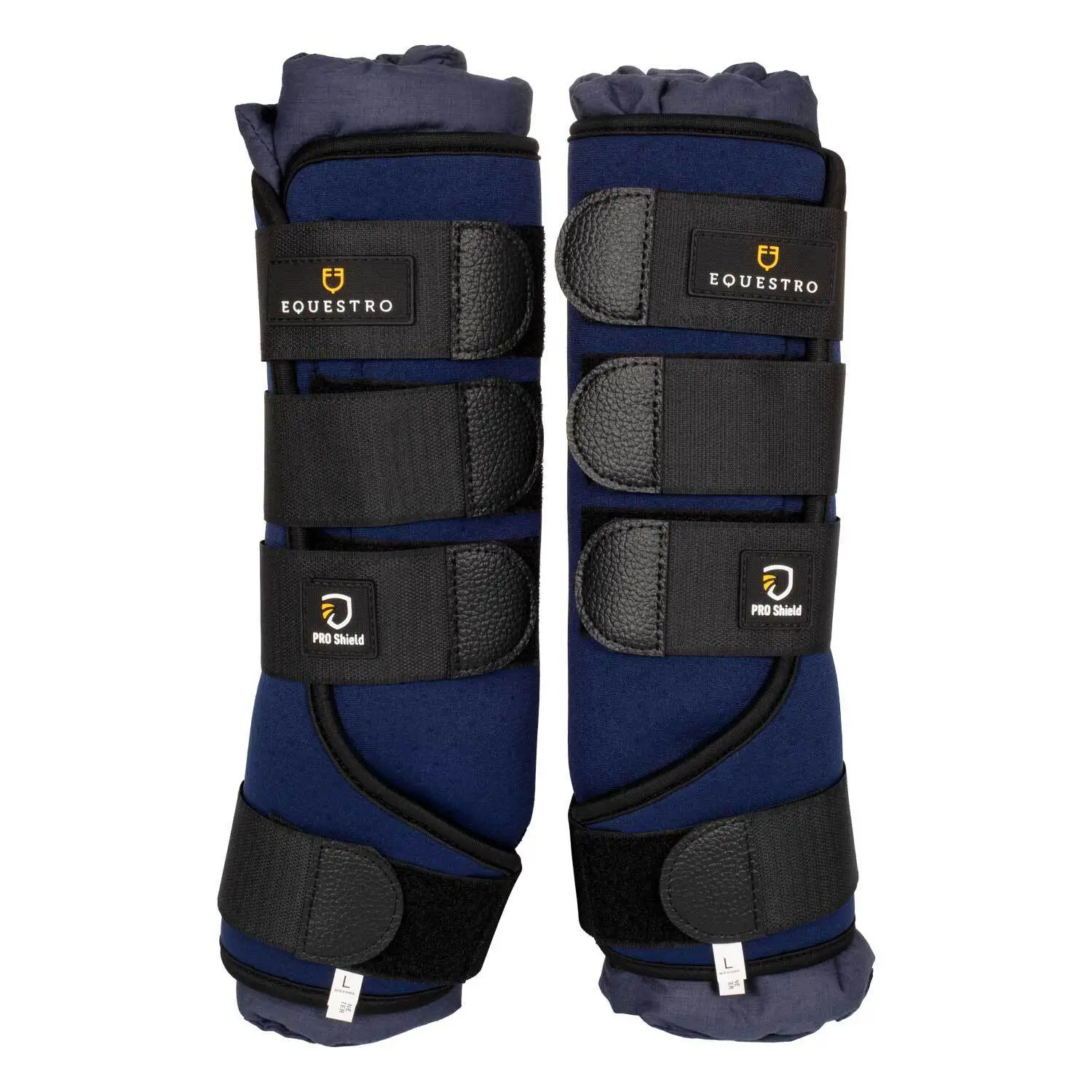 Equestro Bleu Transport Boots For Horses In Neoprene (X2)