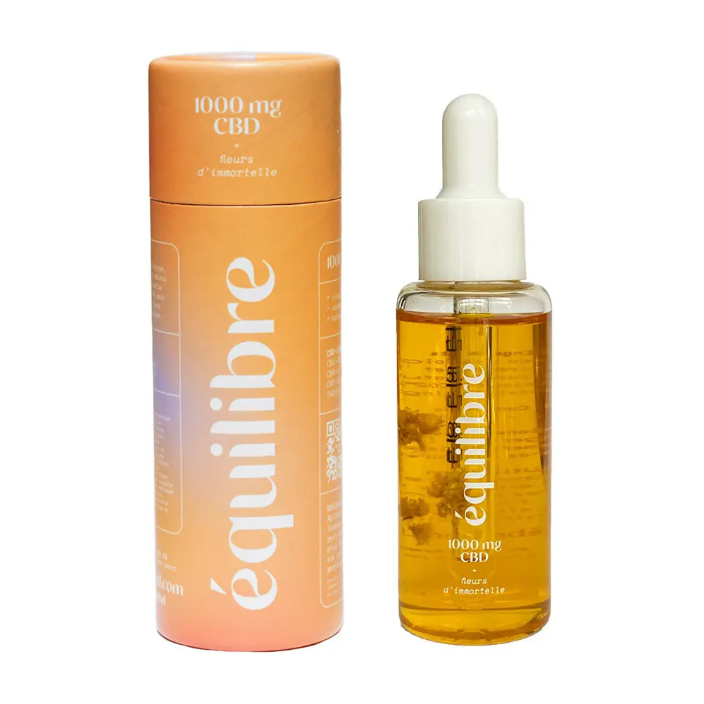 Olio CBD fleurs d'immortelle Equilibre CBD