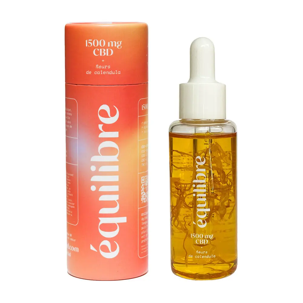 Olio di fiori di calendula CBD Equilibre