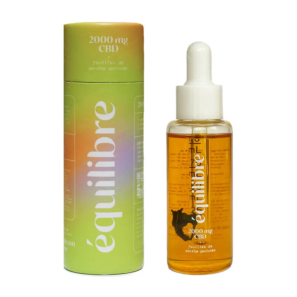 Olio di CBD alla menta piperita Equilibre