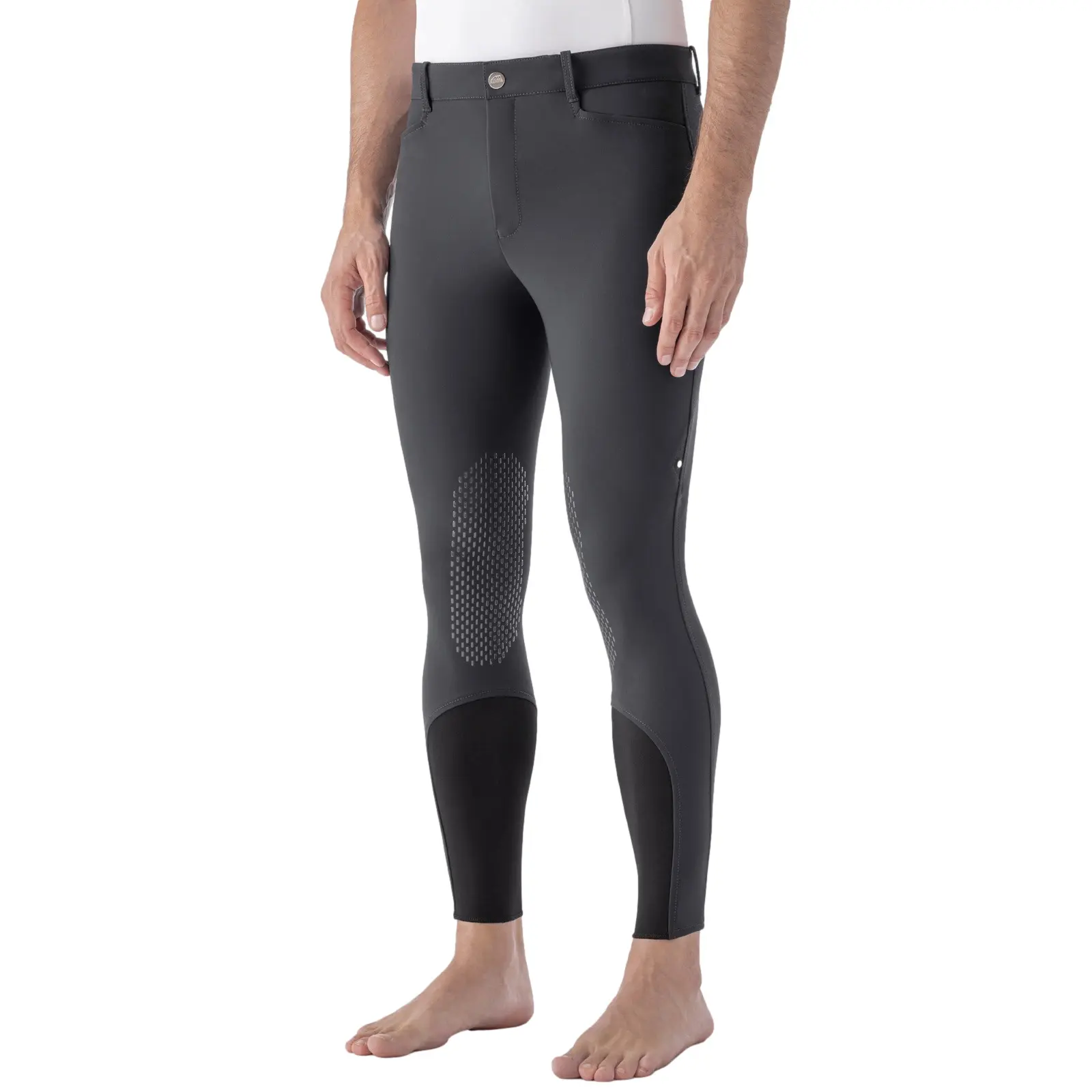 Meilleurs prix pour Pantalon de concours mid grip Equiline Graftonb