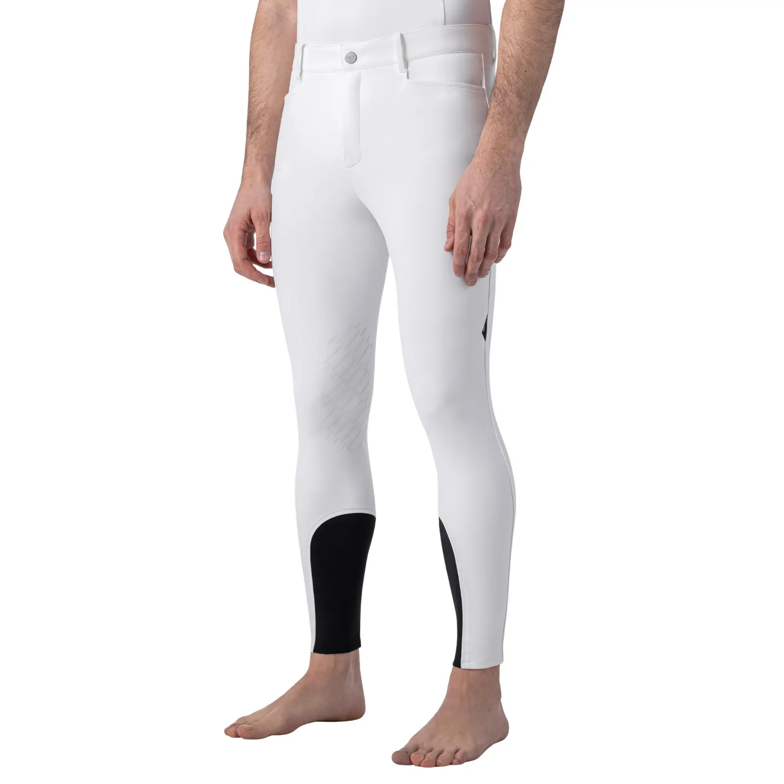 Meilleurs prix pour Pantalon de concours avec logo mid grip Equiline