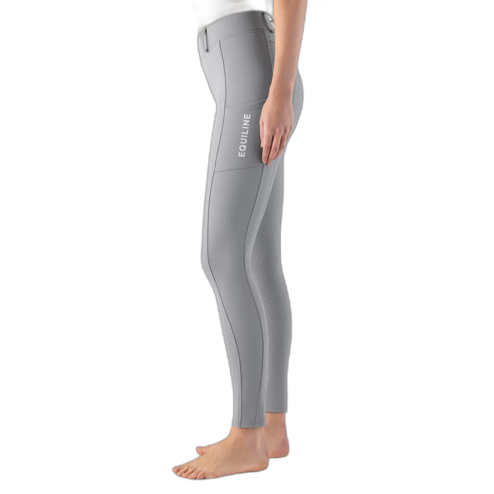 Equiline Women's Gris Full Grip Riding Leggings