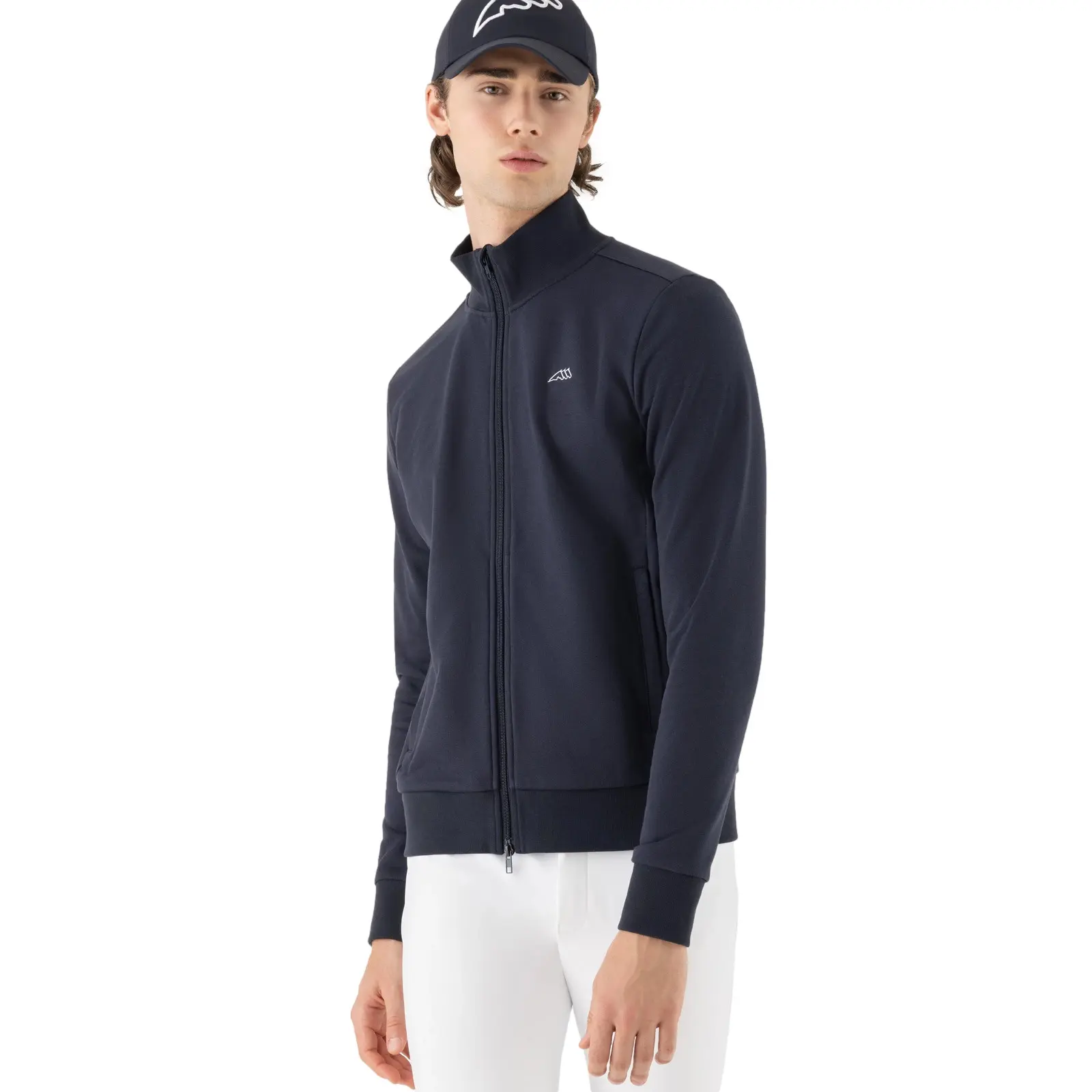 Comparer les prix de Sweatshirt zippé Equiline Eqebrek