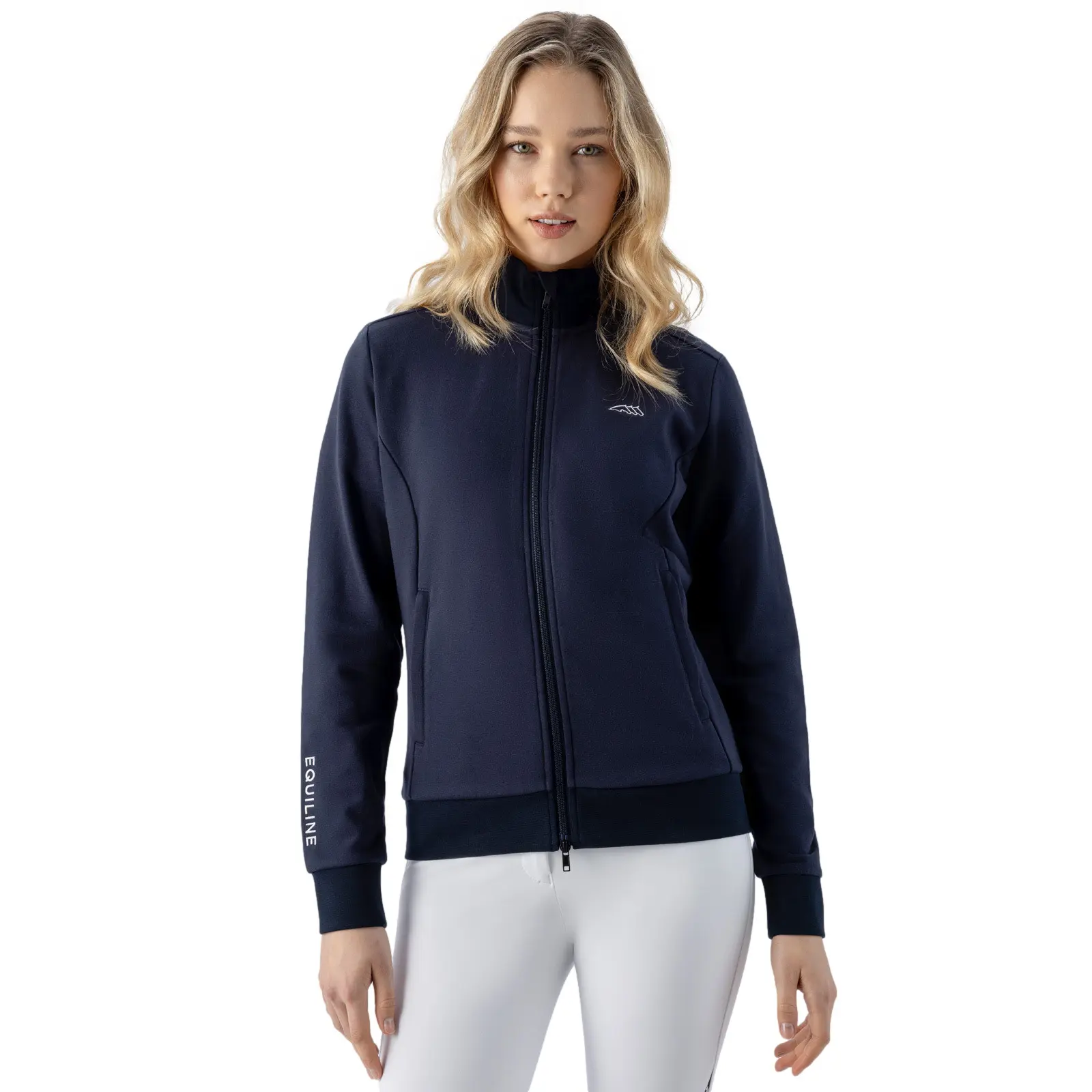 Meilleurs prix pour Sweatshirt zippé femme Equiline Eqcarrek