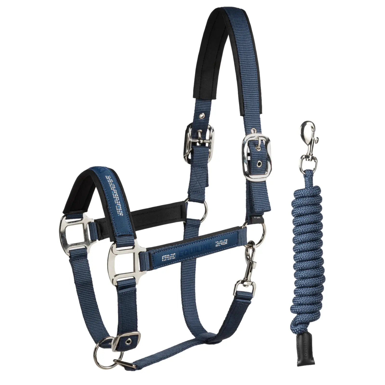 Meilleurs prix pour Ensemble licol et longe pour cheval Equiline Esdino