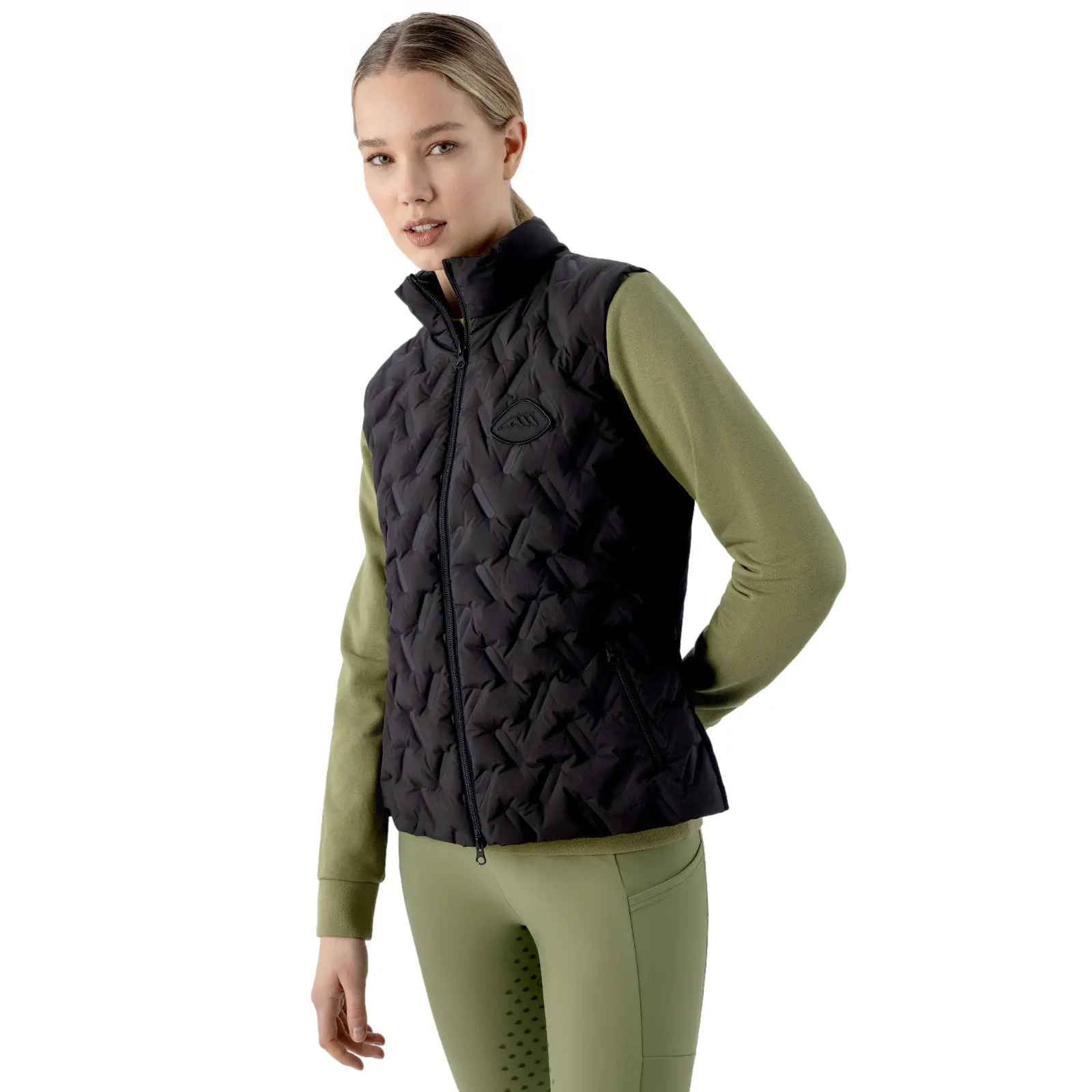 Veste équitation sans manches femme Equiline Eqetras