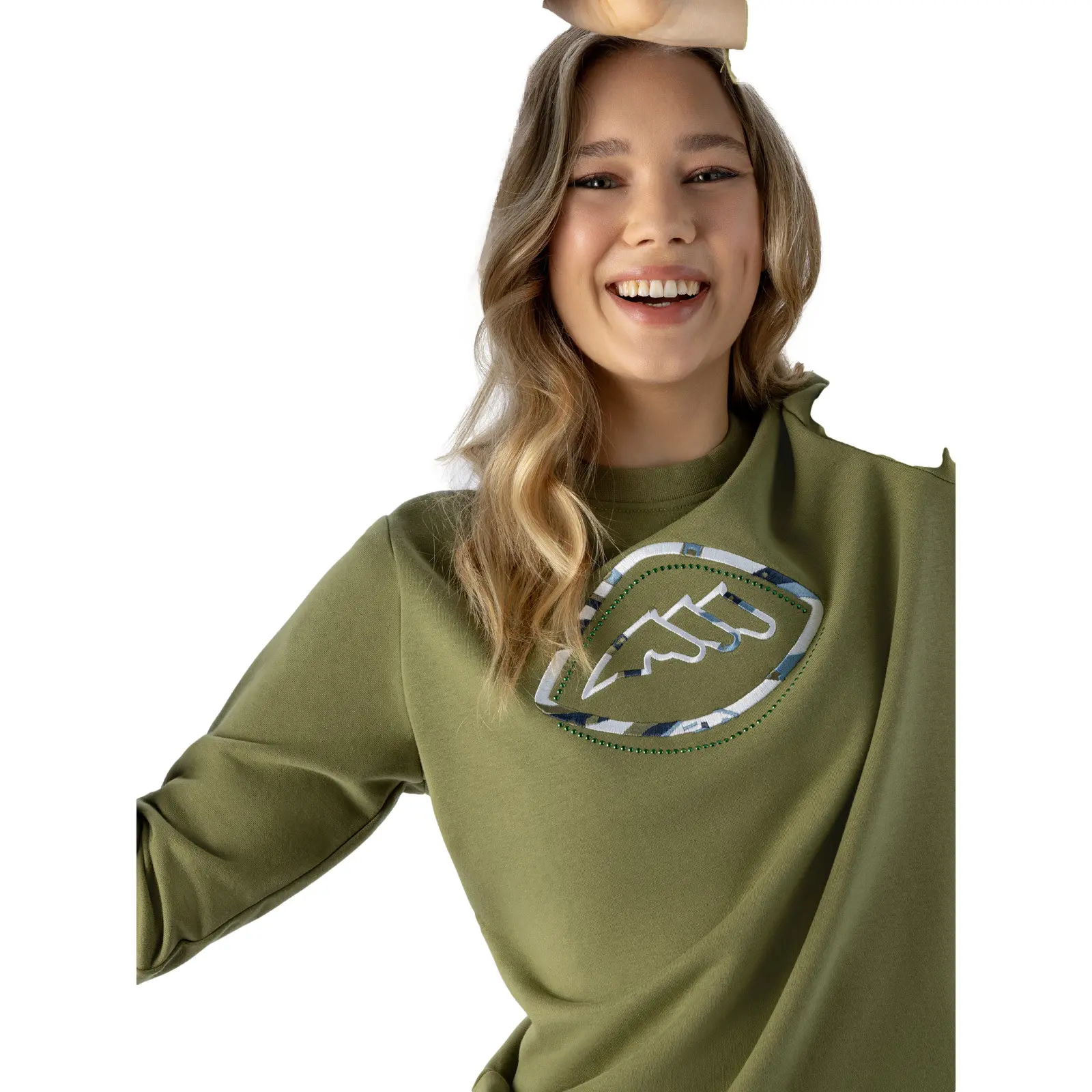 Sweatshirt équitation femme Equiline Eqeben