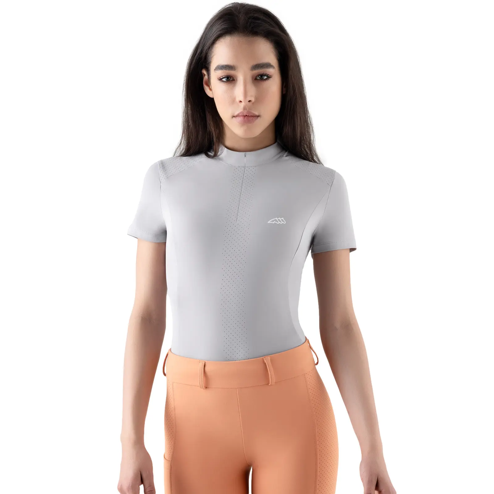 Polo d'équitation femme Equiline Cyelec