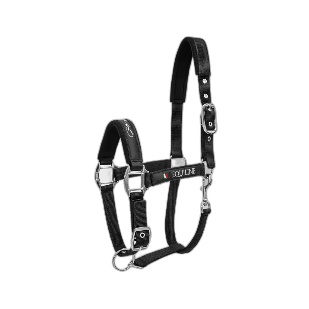 Equiline Noir Halter For Horse Timmy