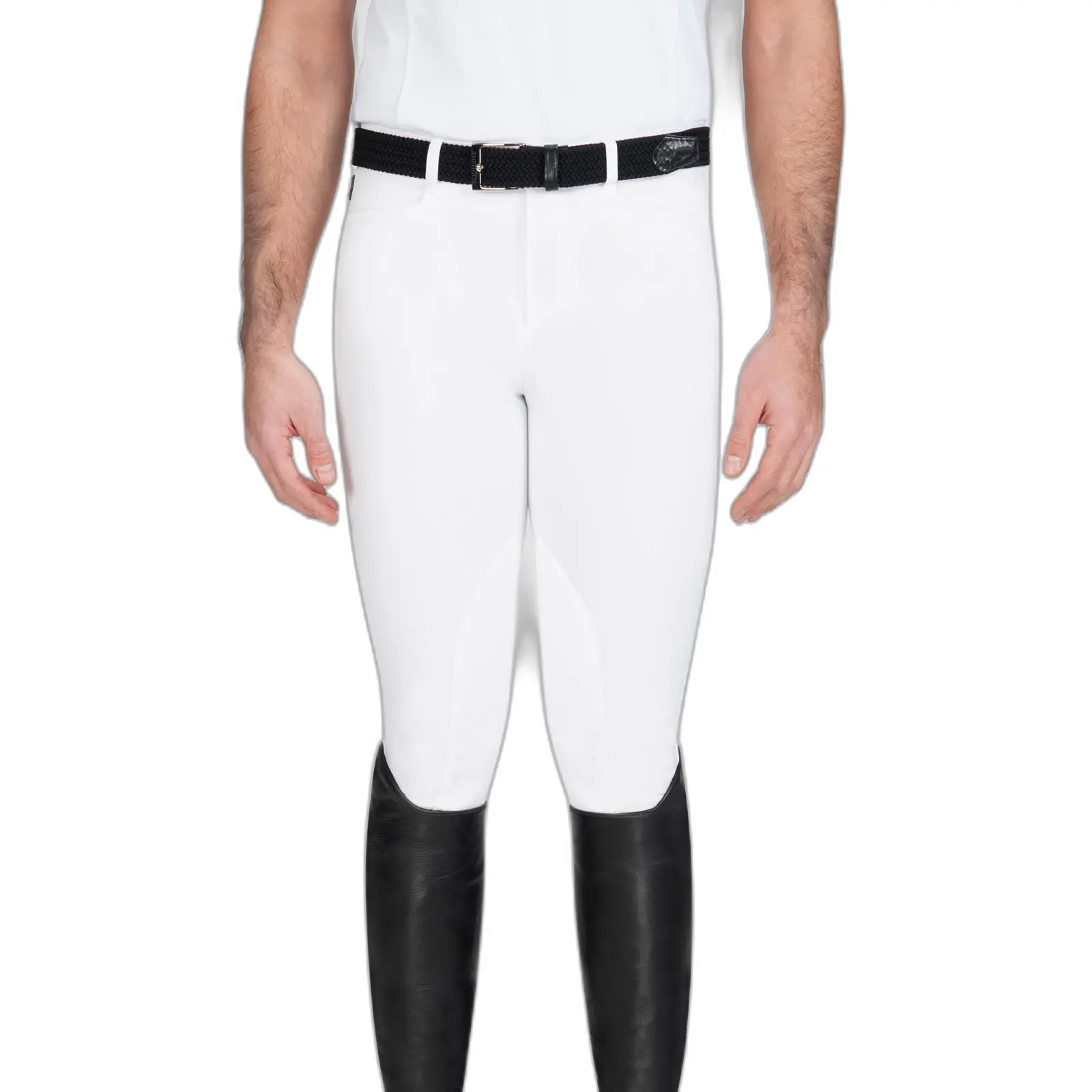 Meilleurs prix pour Pantalon équitation de concours avec grip genoux Equiline