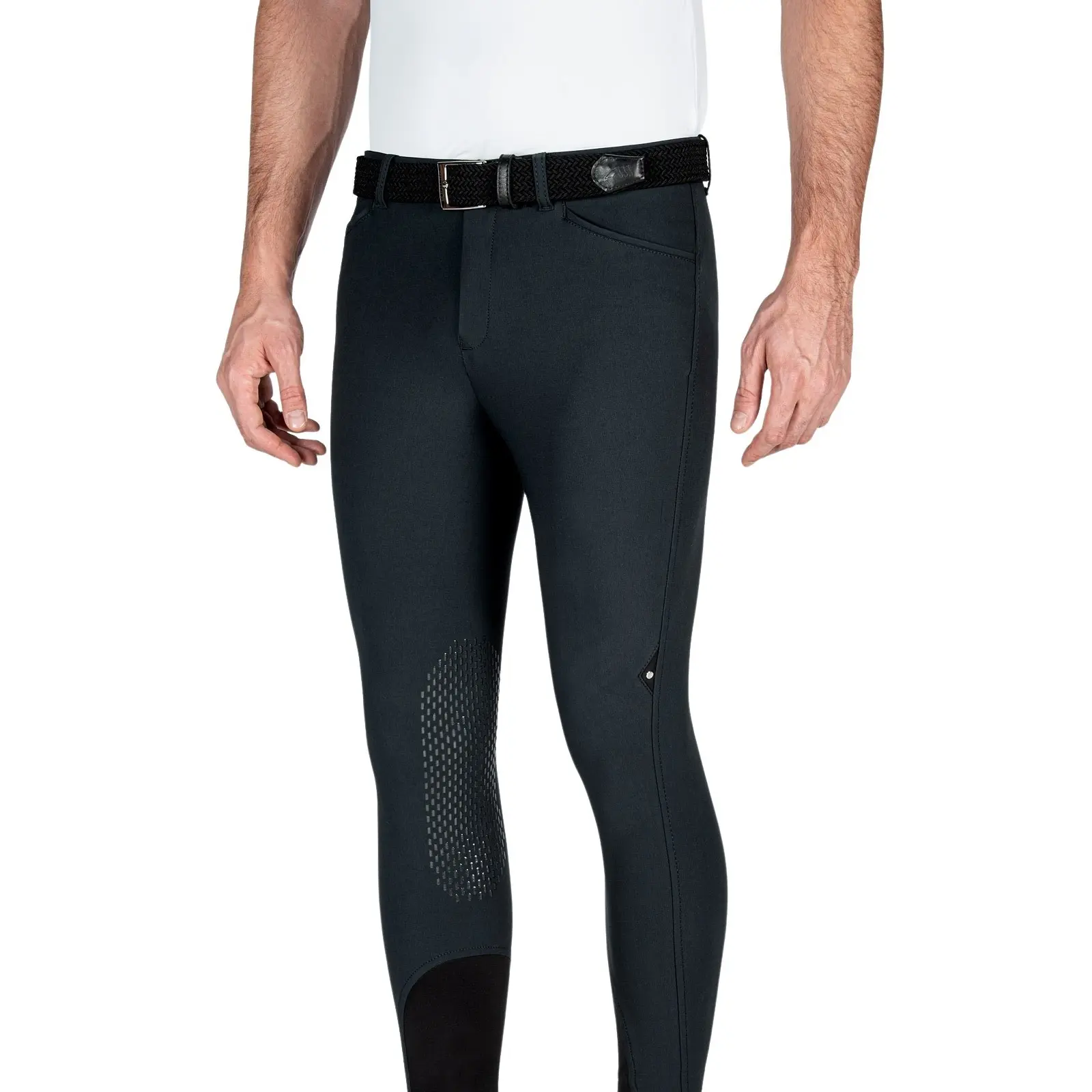 Comparer les prix de Pantalon équitation avec grip aux genoux Equiline Willow
