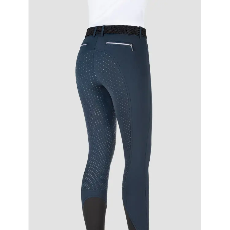 Equiline Women's Bleu Riding Pants Full Grip Cedar