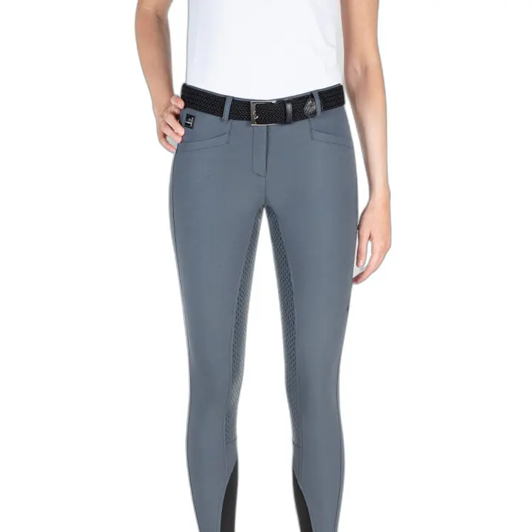 Equiline Women's Gris Riding Pants Full Grip Cedar